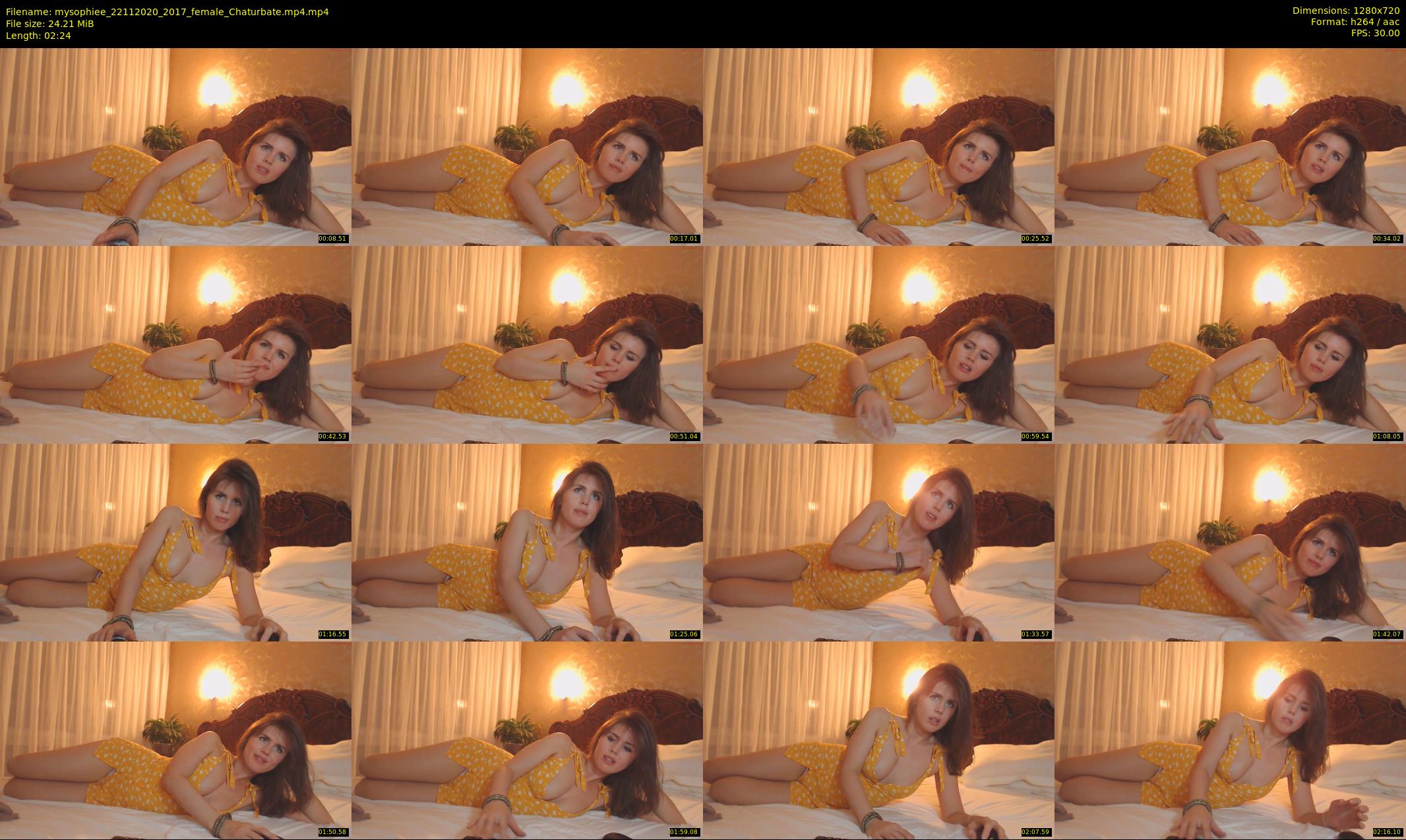 mysophiee — 3 minute Chaturbate female cam show recording, 720p, Nov 22, 2020