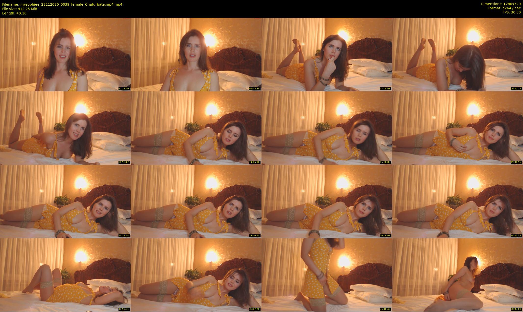 mysophiee — 41 minute Chaturbate female cam show recording, 720p, Nov 23, 2020