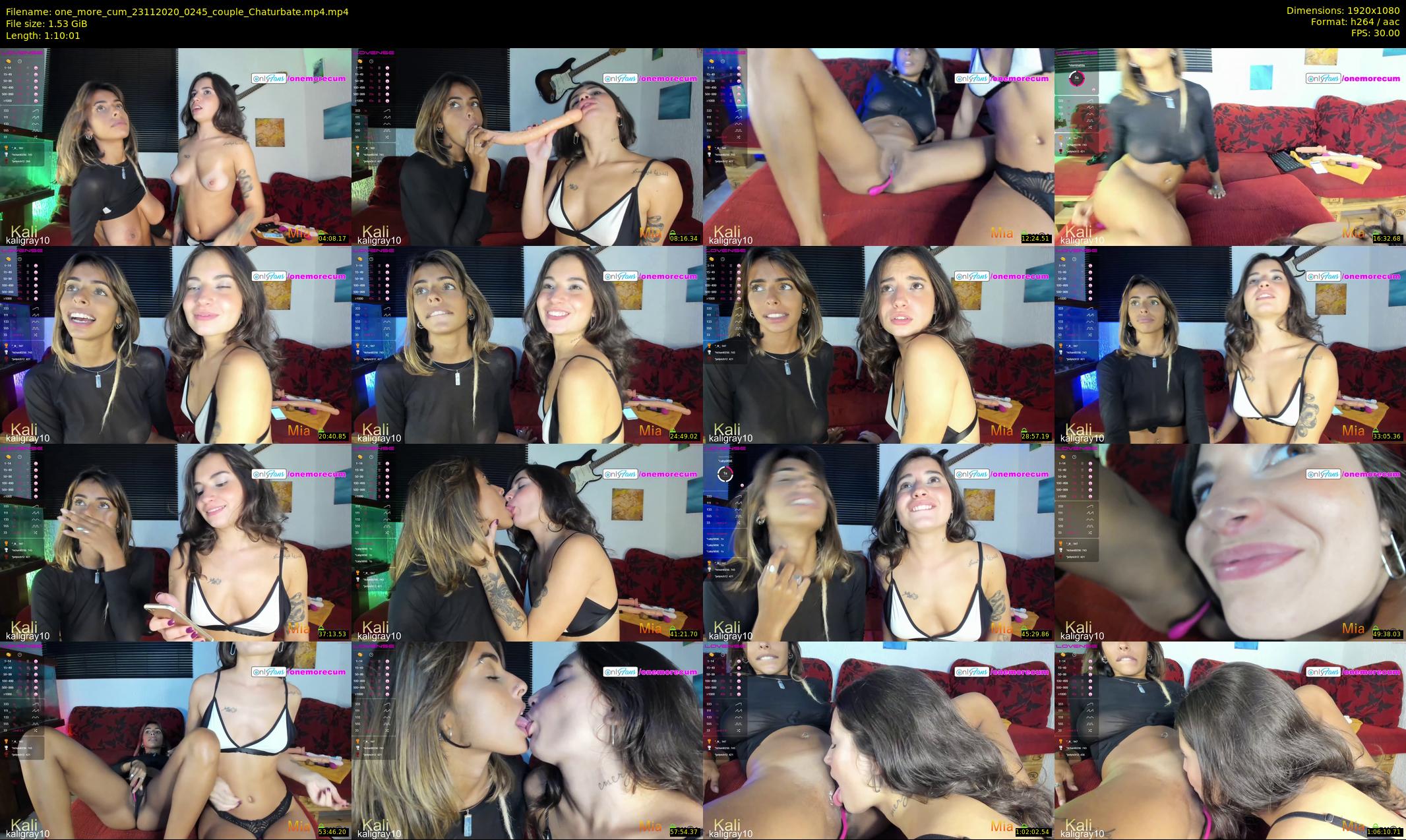one_more_cum — 71 minute Chaturbate couple cam show recording, 1080p, Nov 23, 2020
