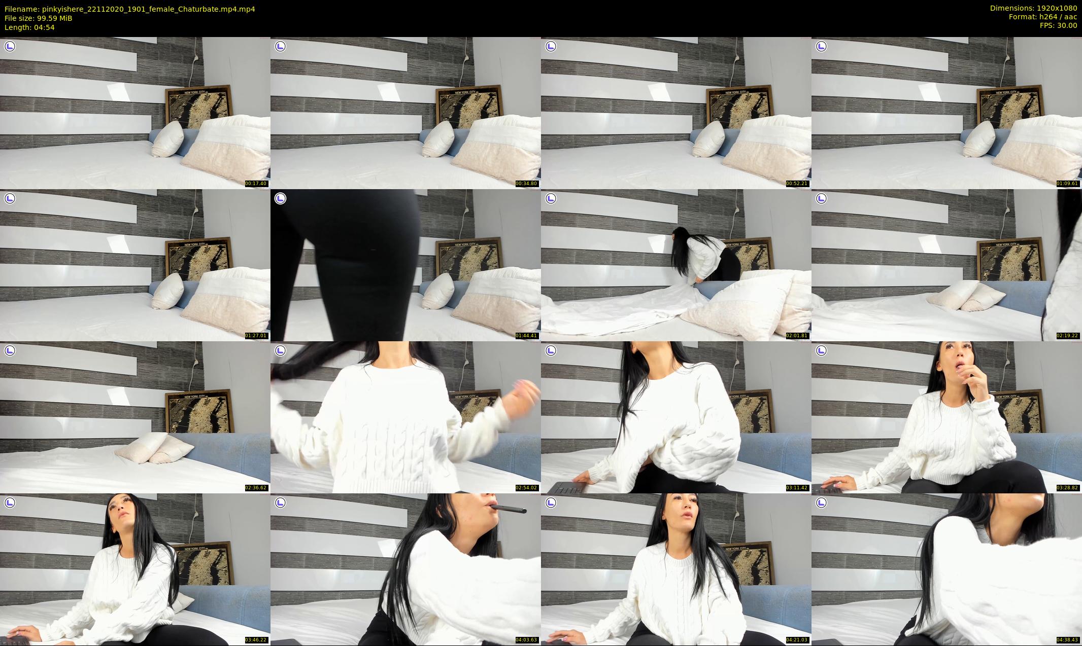 pinkyishere — 5 minute Chaturbate female cam show recording, 1080p, Nov 22, 2020
