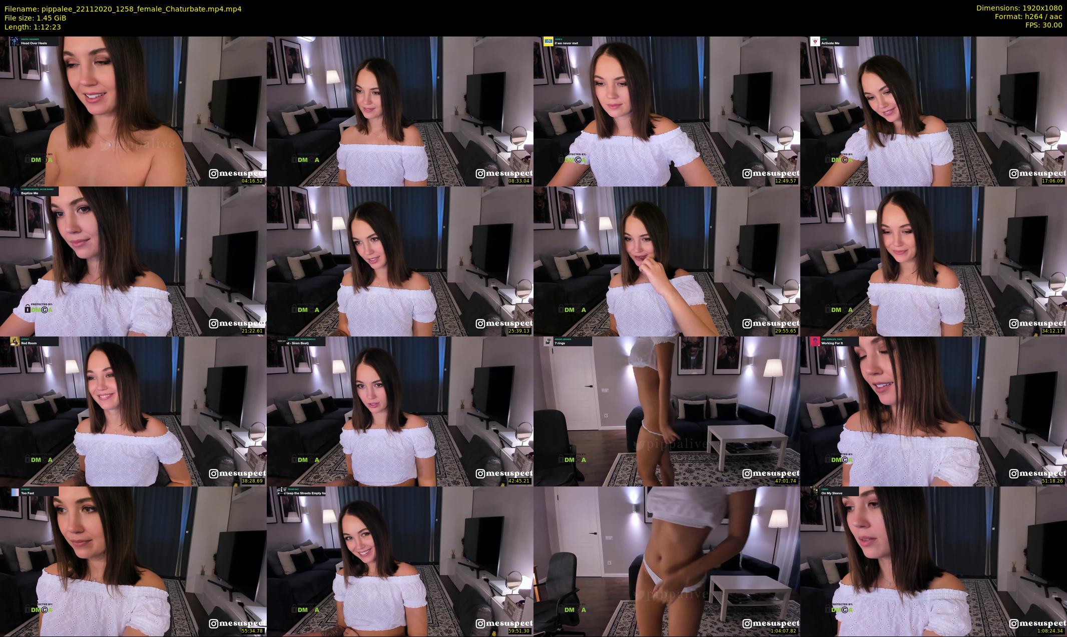 pippalee — 73 minute Chaturbate female cam show recording, 1080p, Nov 22, 2020