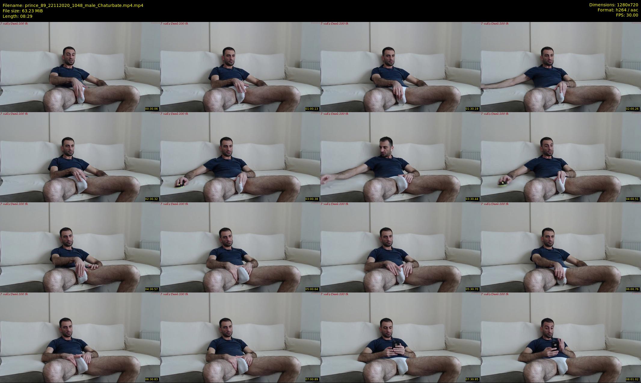 prince_89 — 9 minute Chaturbate male cam show recording, 720p, Nov 22, 2020