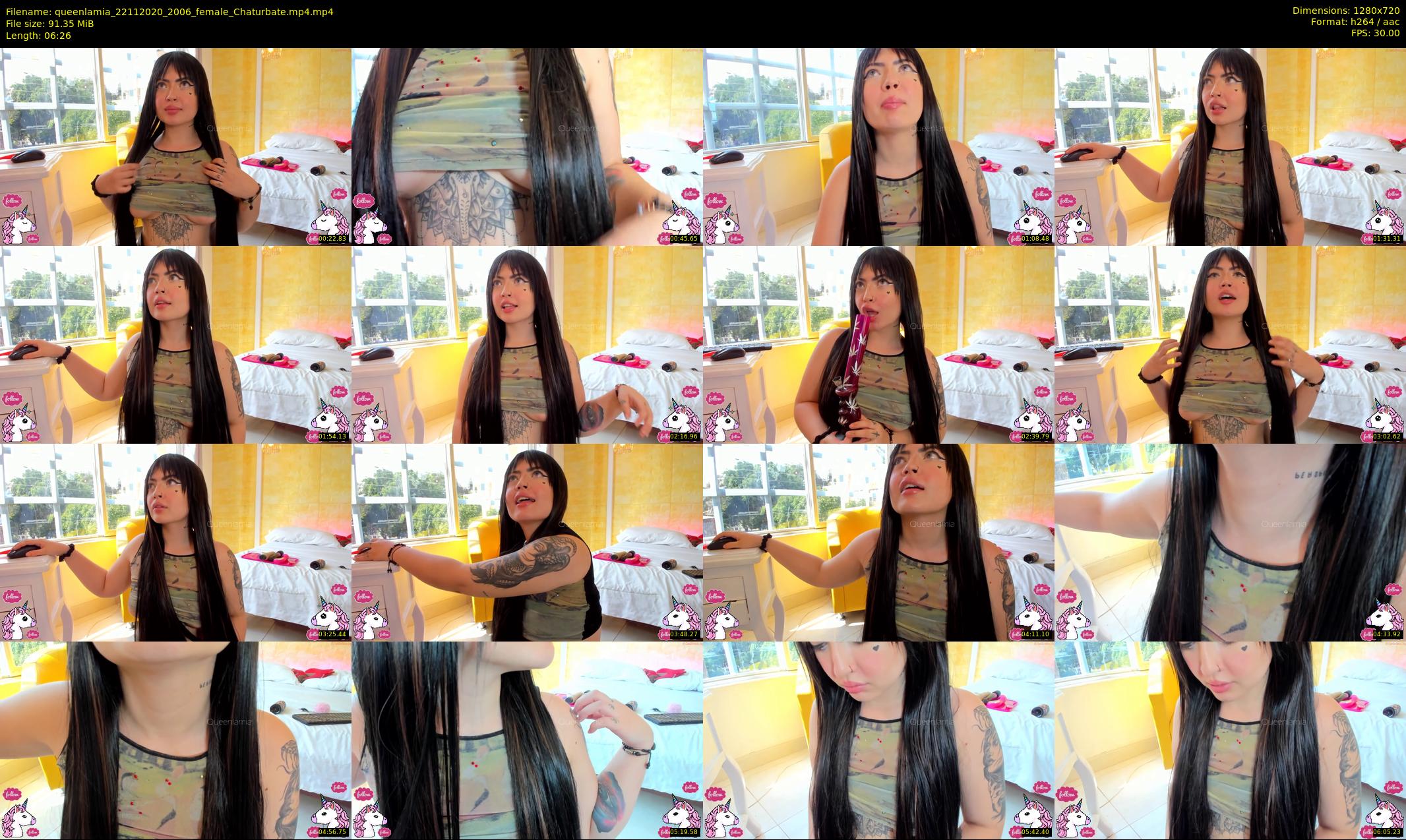 queenlamia — 7 minute Chaturbate female cam show recording, 720p, Nov 22, 2020