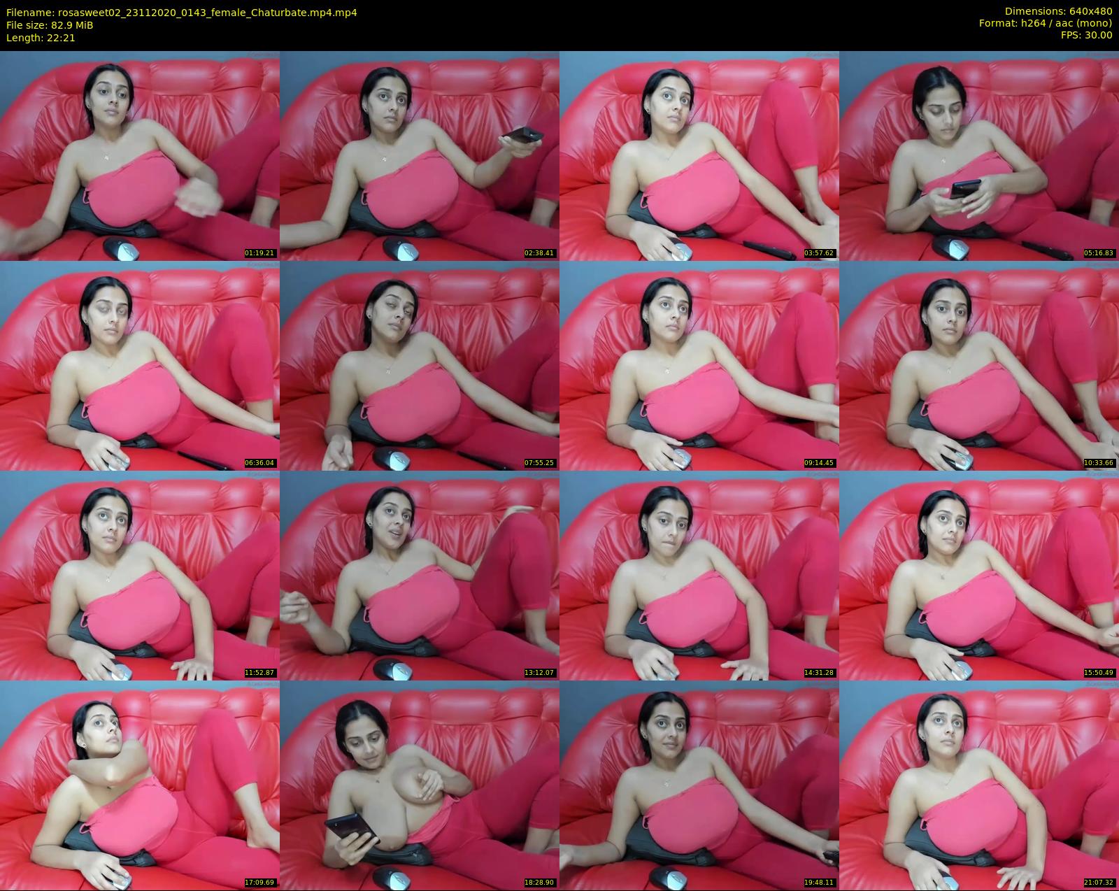 rosasweet02 — 23 minute Chaturbate female cam show recording, 480p, Nov 23, 2020