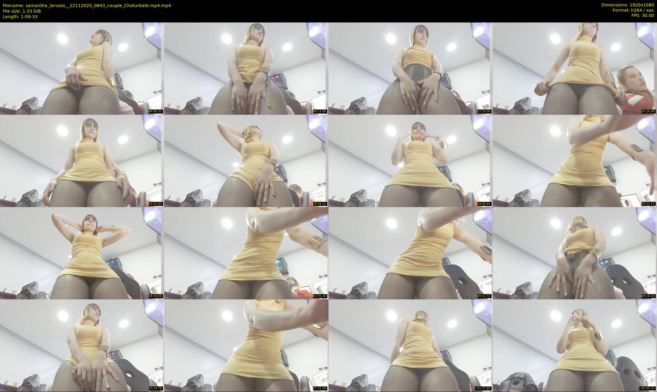 samantha_larusso_ — 70 minute Chaturbate couple cam show recording, 1080p, Nov 22, 2020