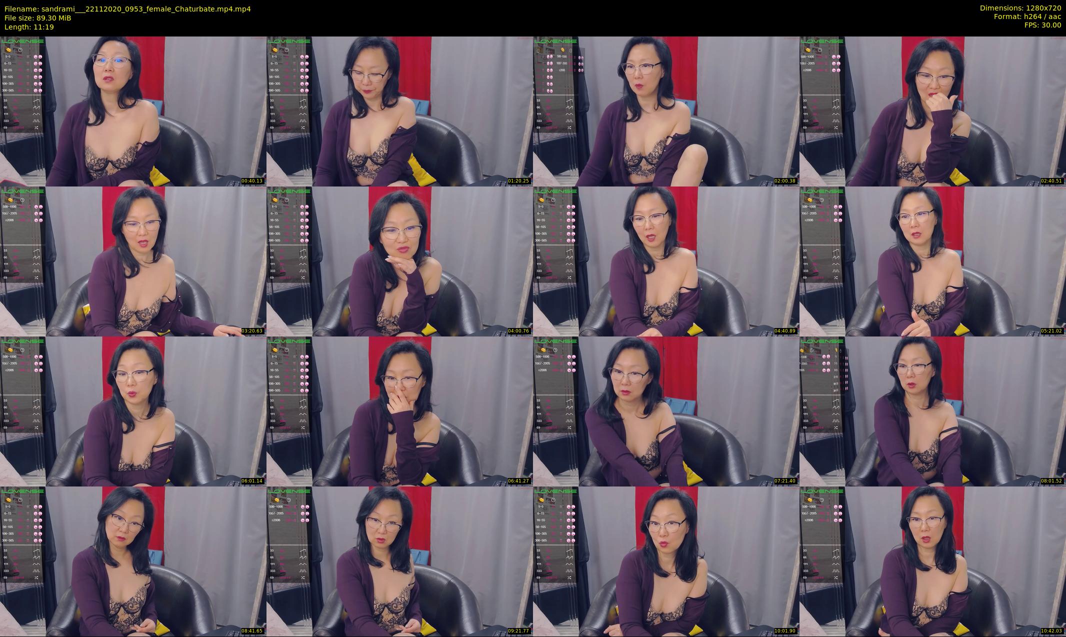 sandrami__ — 12 minute Chaturbate female cam show recording, 720p, Nov 22, 2020