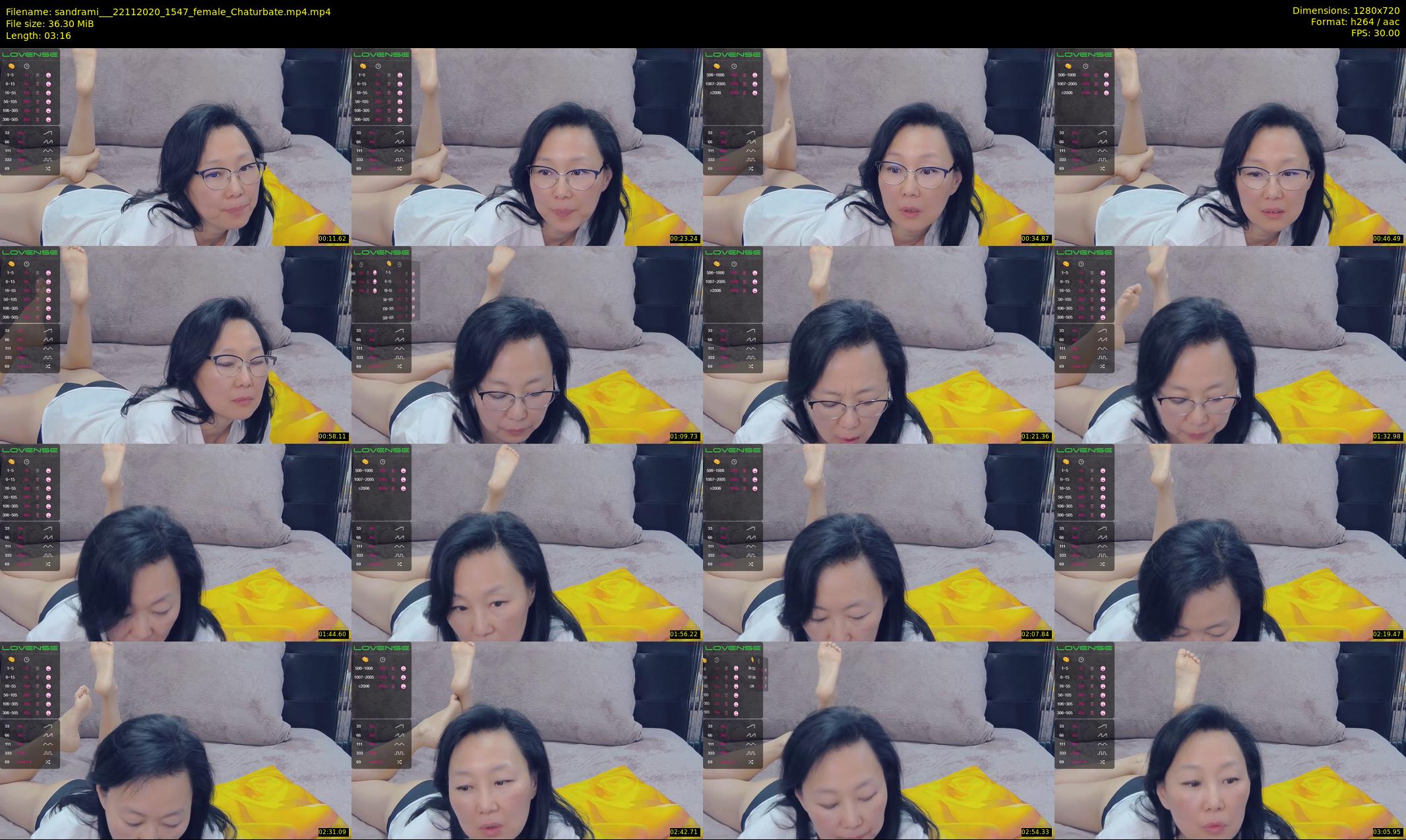sandrami__ — 4 minute Chaturbate female cam show recording, 720p, Nov 22, 2020