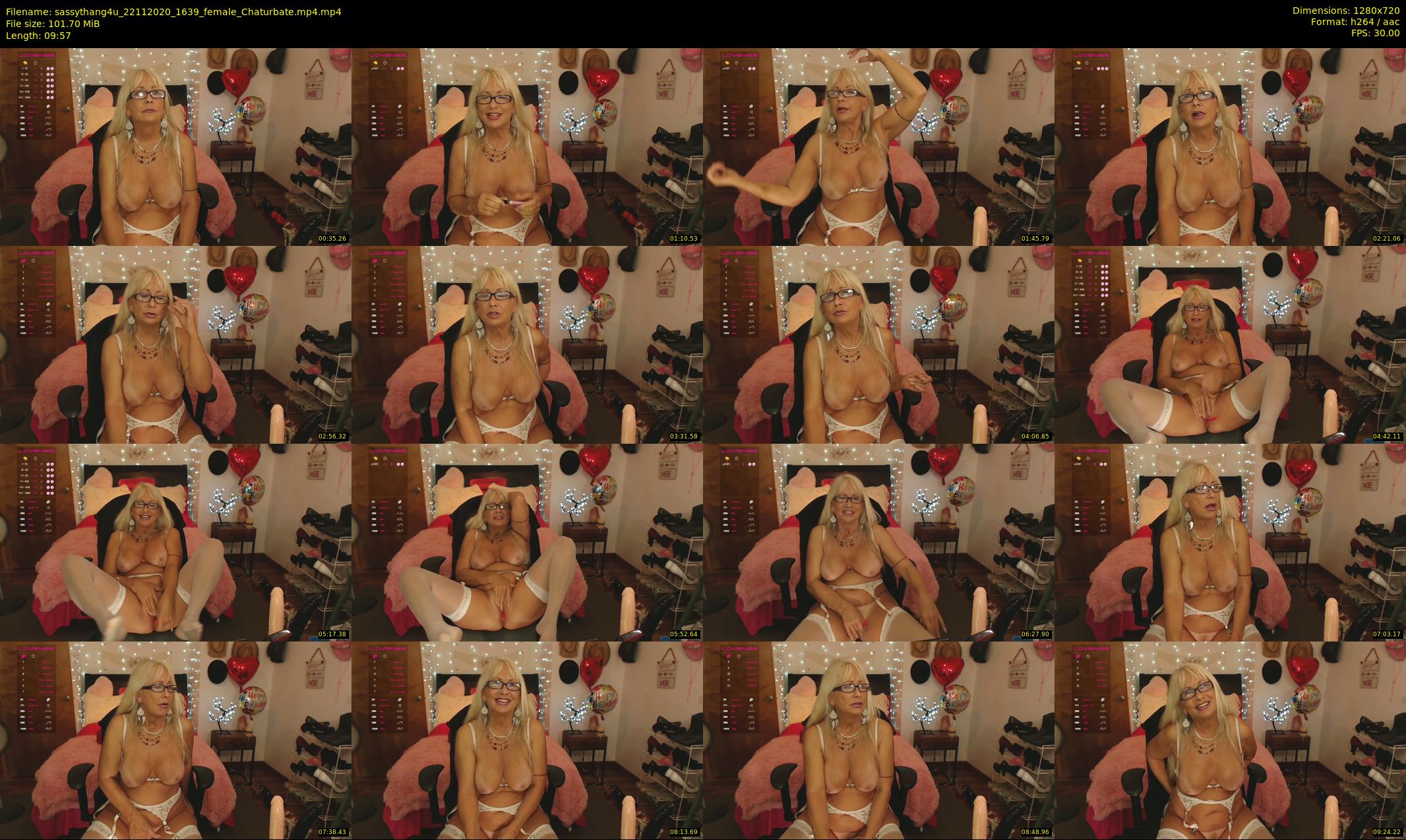 sassythang4u — 10 minute Chaturbate female cam show recording, 720p, Nov 22, 2020