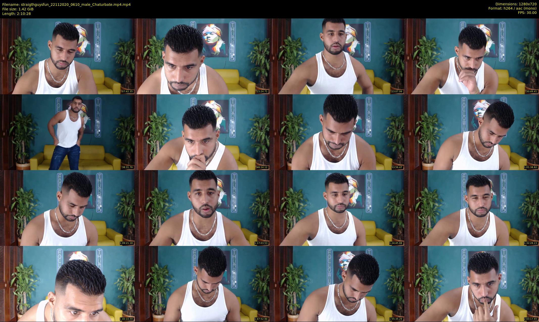 straigthguysfun — 131 minute Chaturbate male cam show recording, 720p, Nov 22, 2020