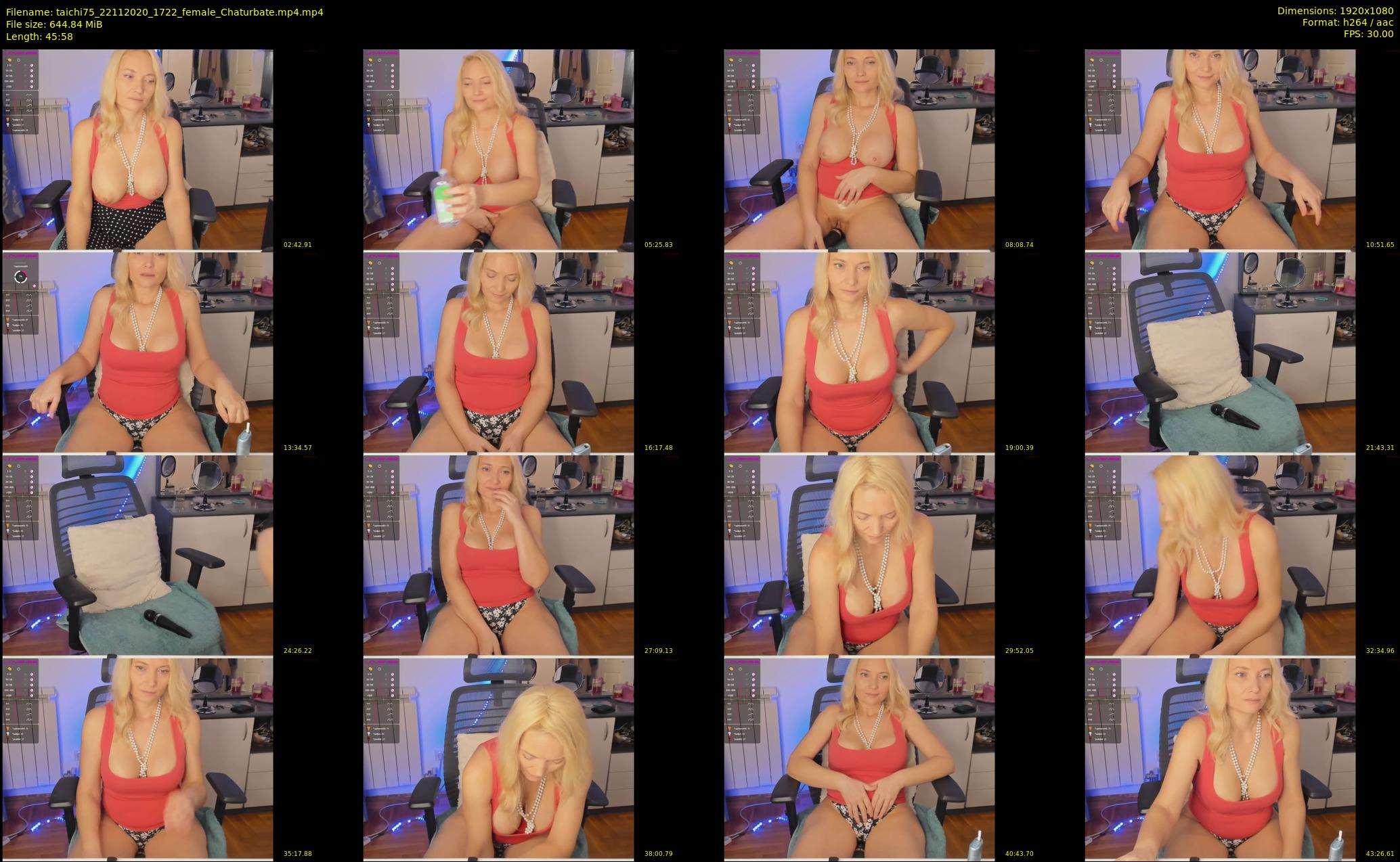 taichi75 — 46 minute Chaturbate female cam show recording, 1080p, Nov 22, 2020