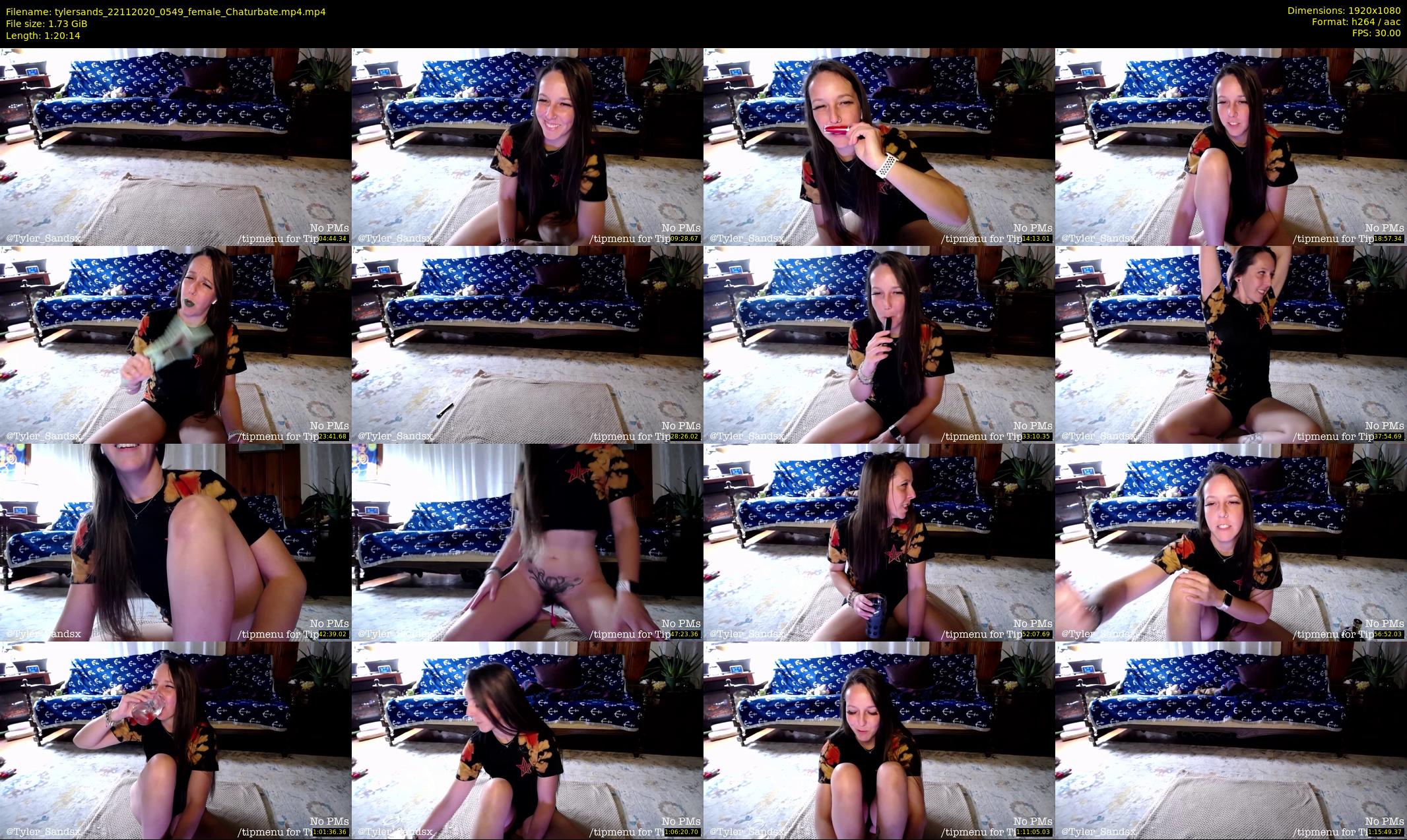 tylersands — 81 minute Chaturbate female cam show recording, 1080p, Nov 22, 2020