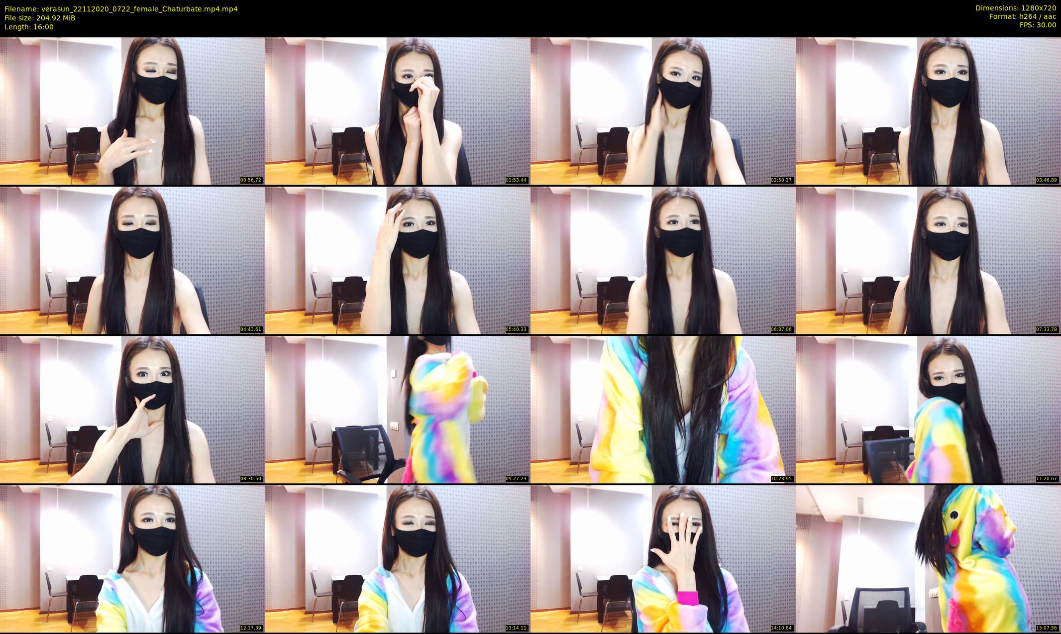 verasun — 16 minute Chaturbate female cam show recording, 720p, Nov 22, 2020