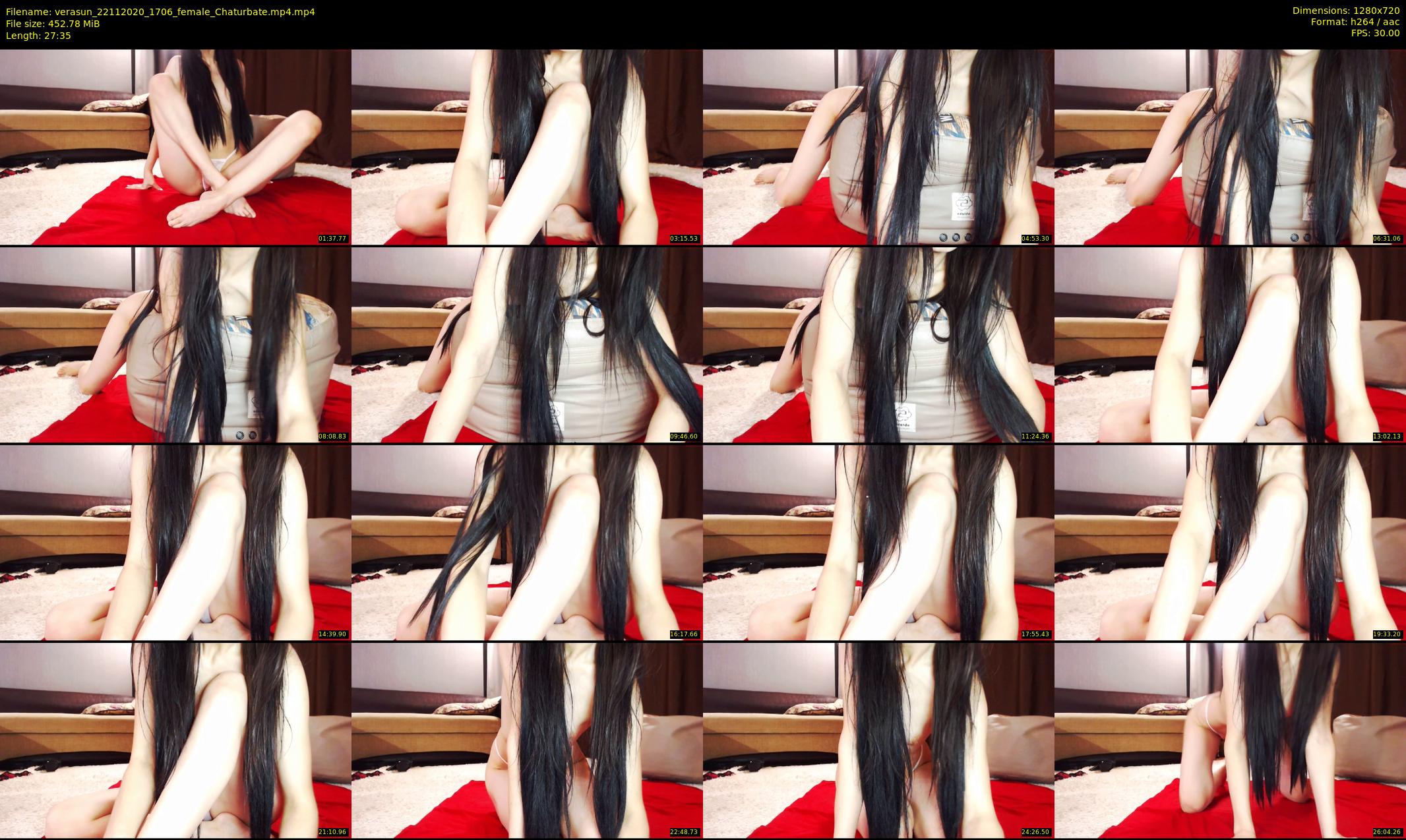 verasun — 28 minute Chaturbate female cam show recording, 720p, Nov 22, 2020