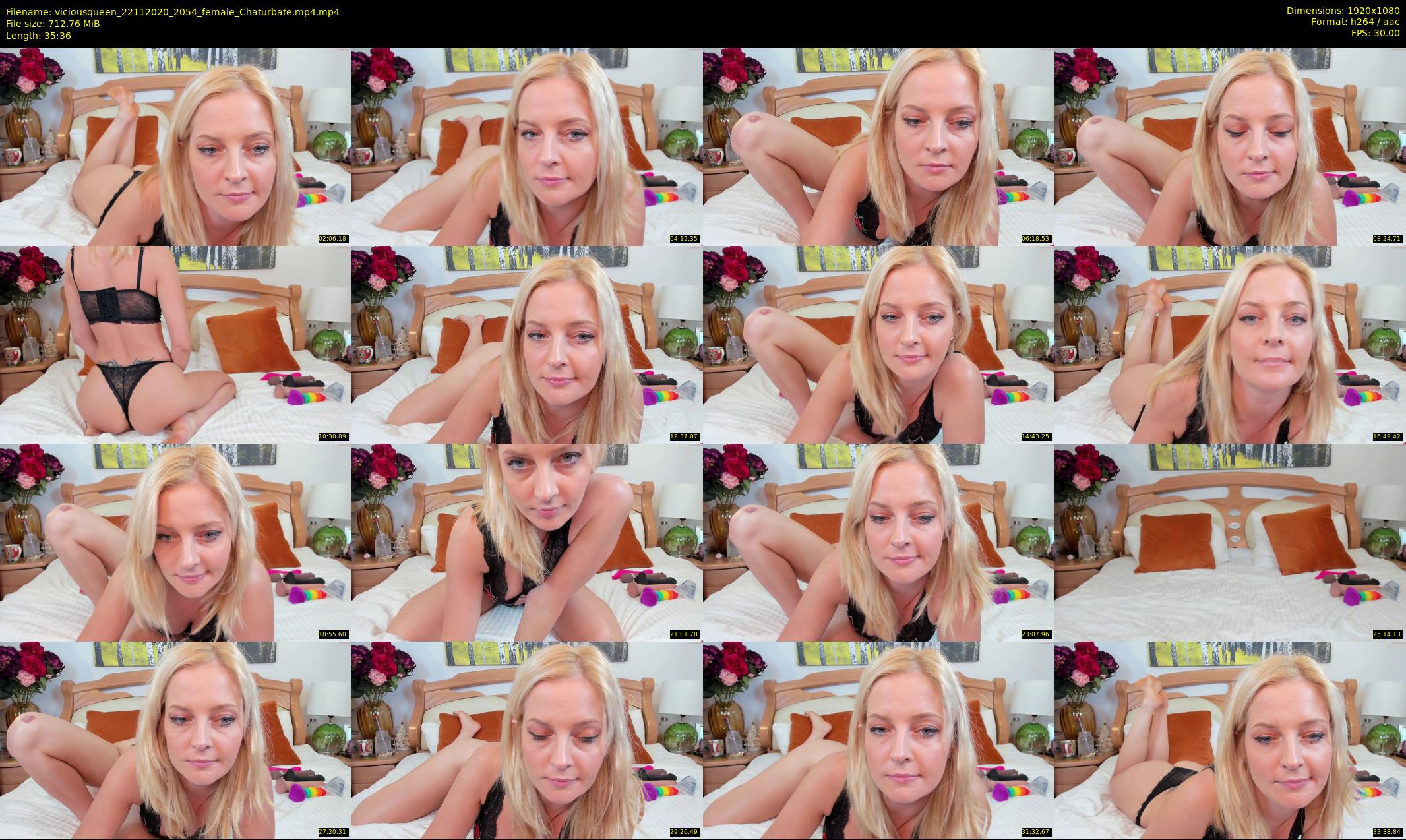 viciousqueen — 36 minute Chaturbate female cam show recording, 1080p, Nov 22, 2020