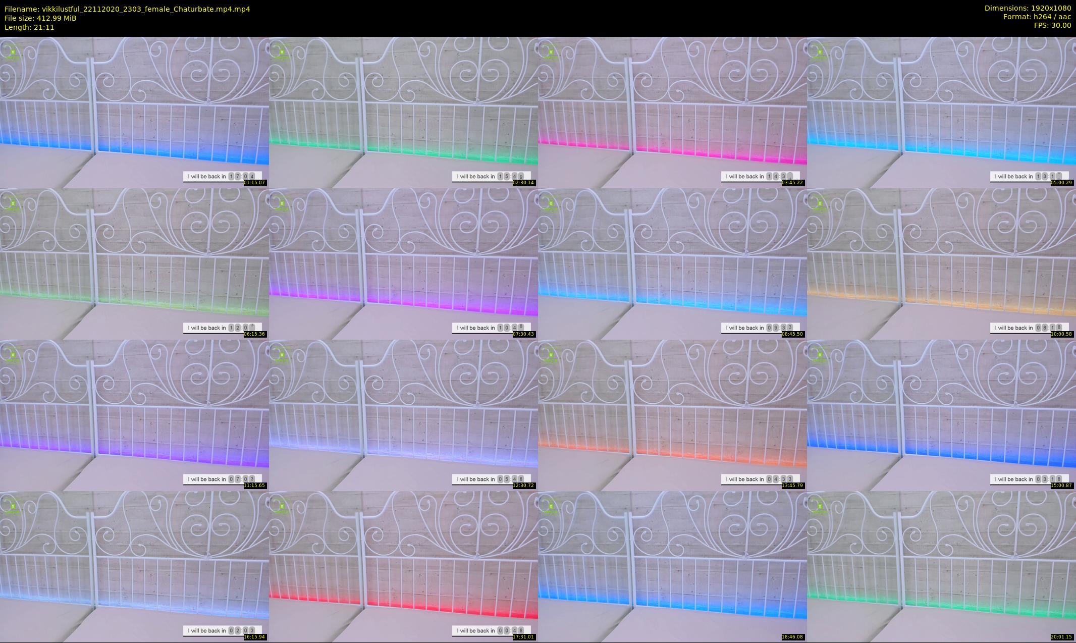 vikkilustful — 22 minute Chaturbate female cam show recording, 1080p, Nov 22, 2020