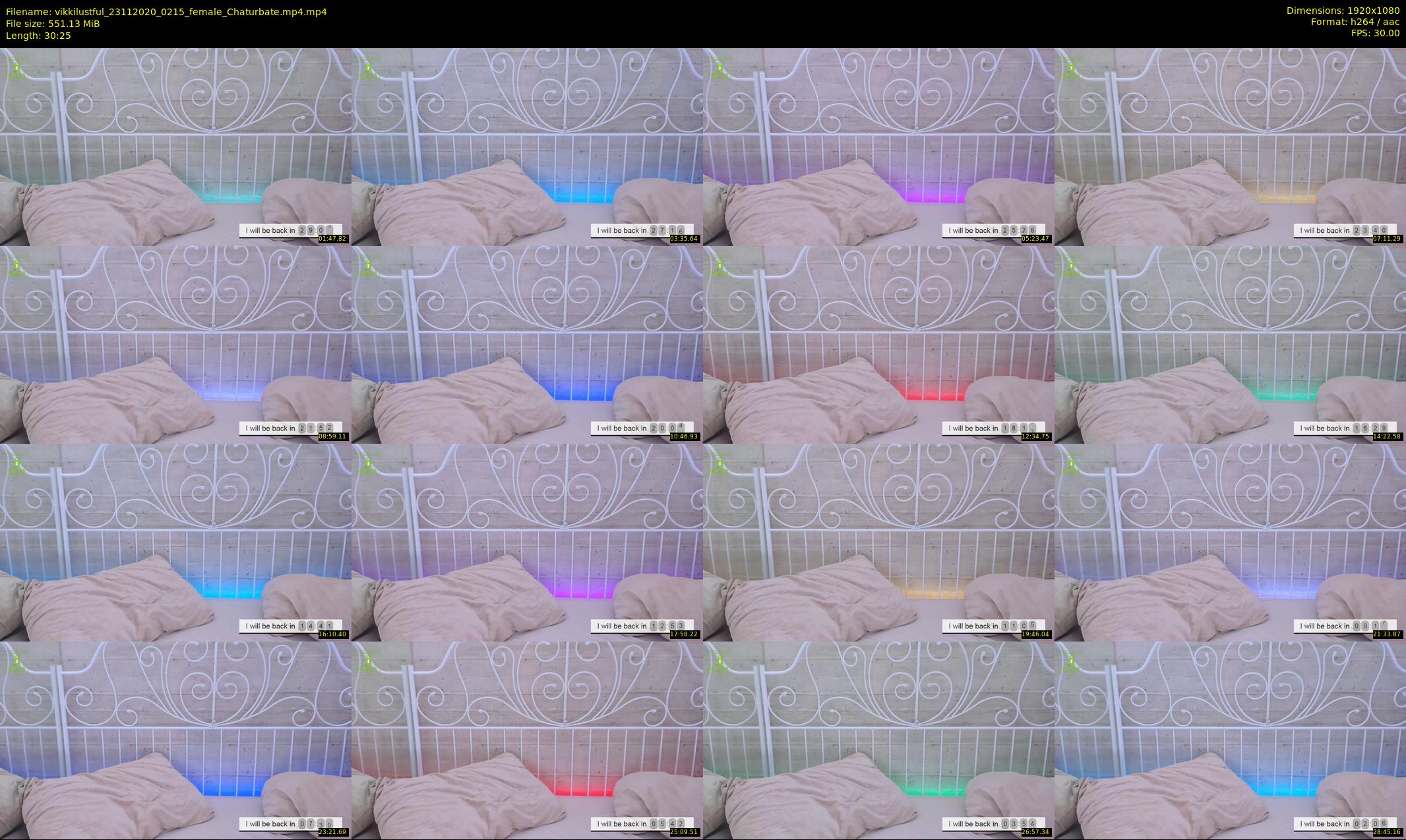 vikkilustful — 31 minute Chaturbate female cam show recording, 1080p, Nov 23, 2020