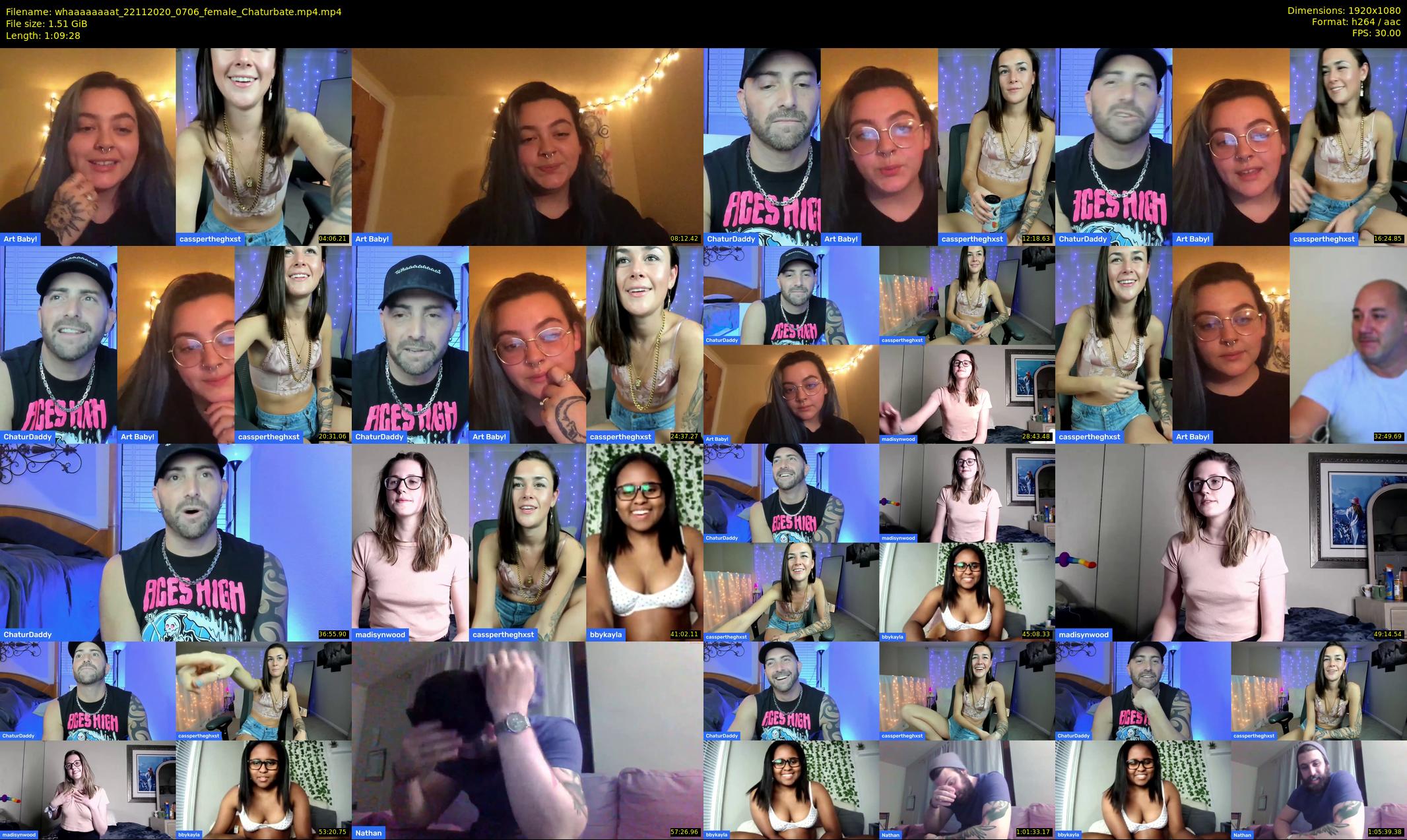 whaaaaaaaat — 70 minute Chaturbate couple cam show recording, 1080p, Nov 22, 2020
