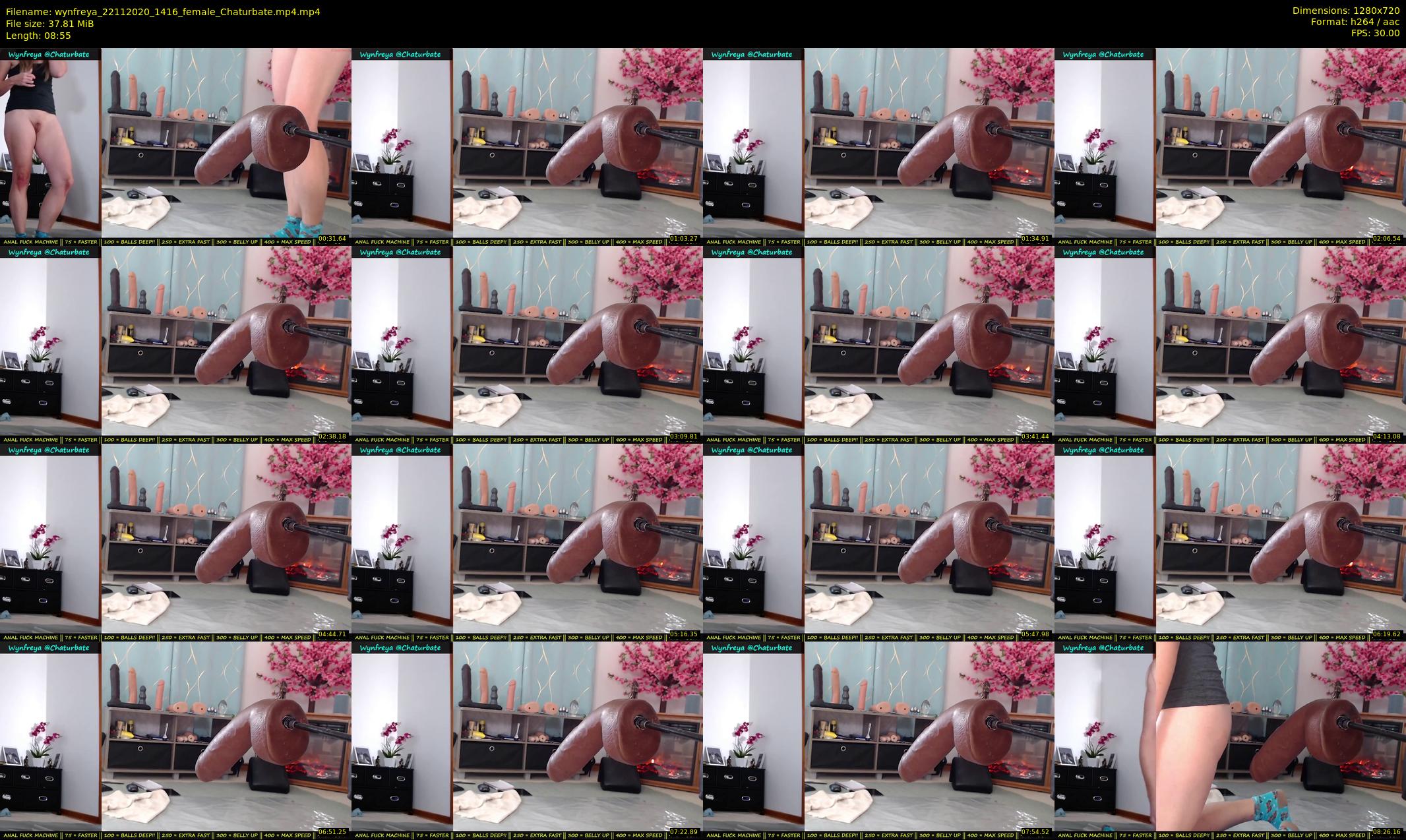 wynfreya — 9 minute Chaturbate female cam show recording, 720p, Nov 22, 2020