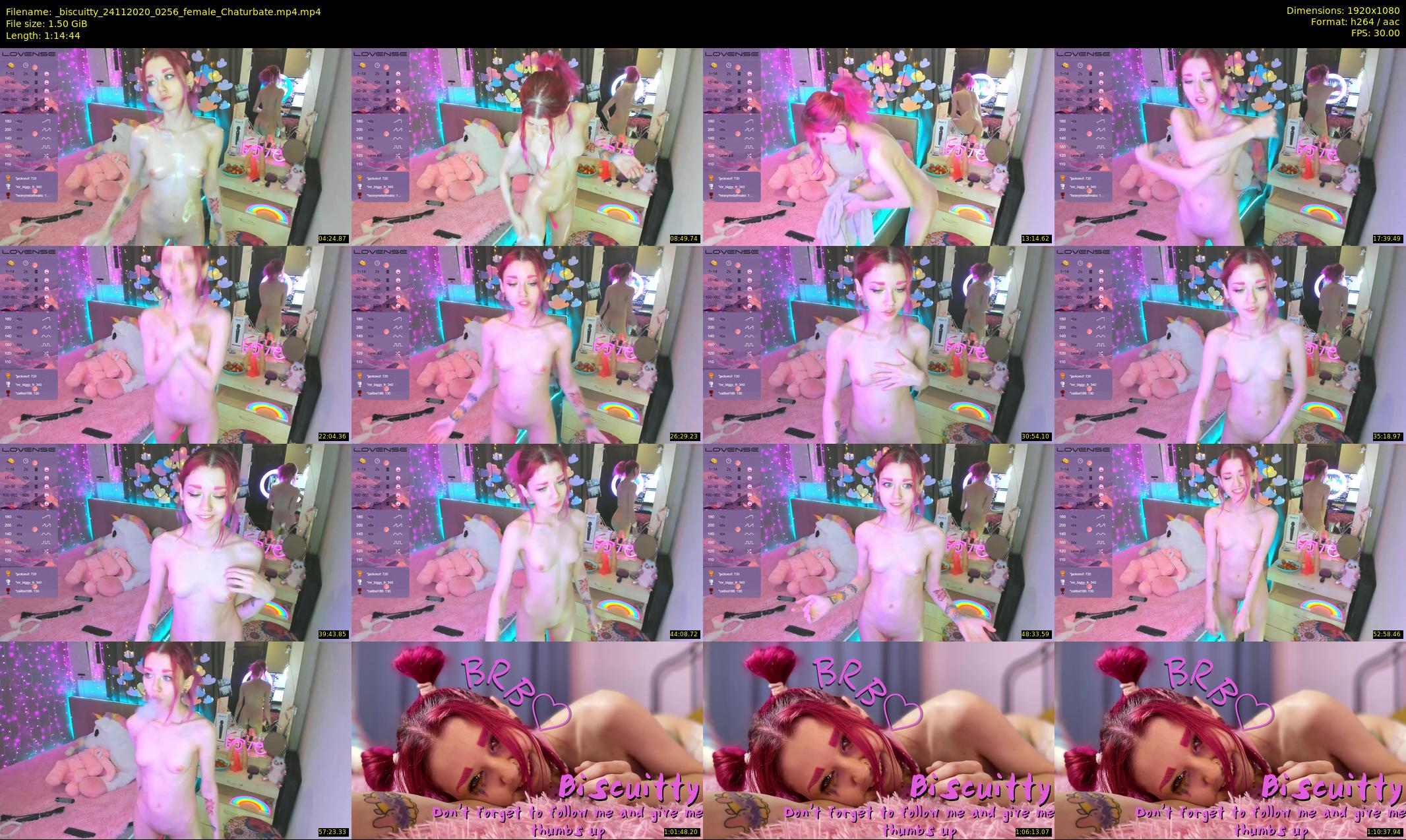 _biscuitty — 75 minute Chaturbate female cam show recording, 1080p, Nov 24, 2020