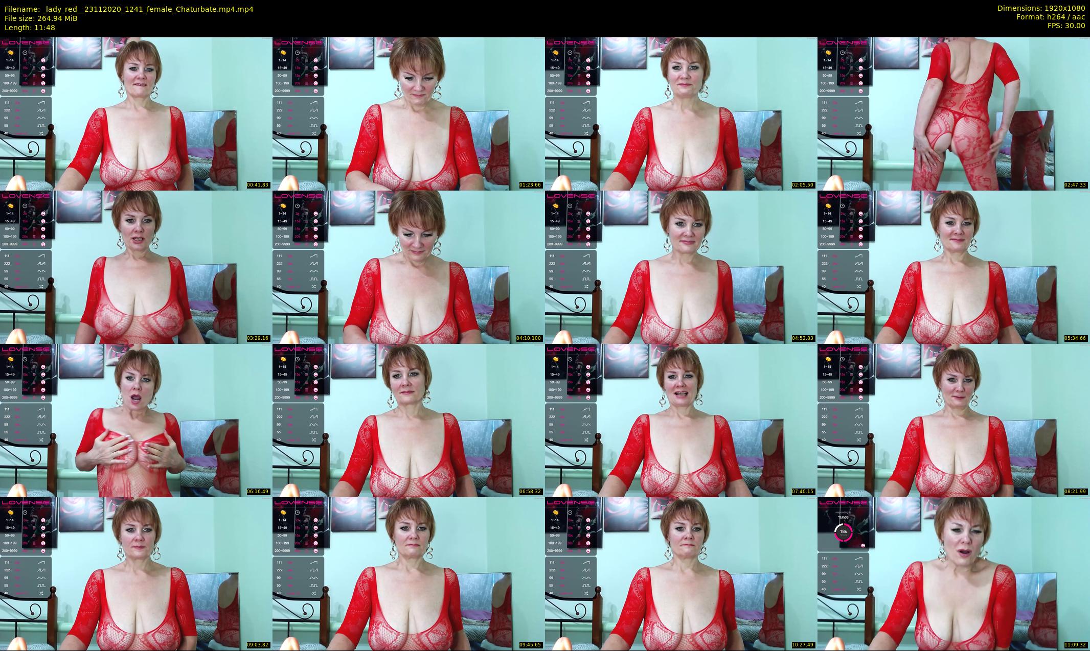 _lady_red_ — 12 minute Chaturbate female cam show recording, 1080p, Nov 23, 2020