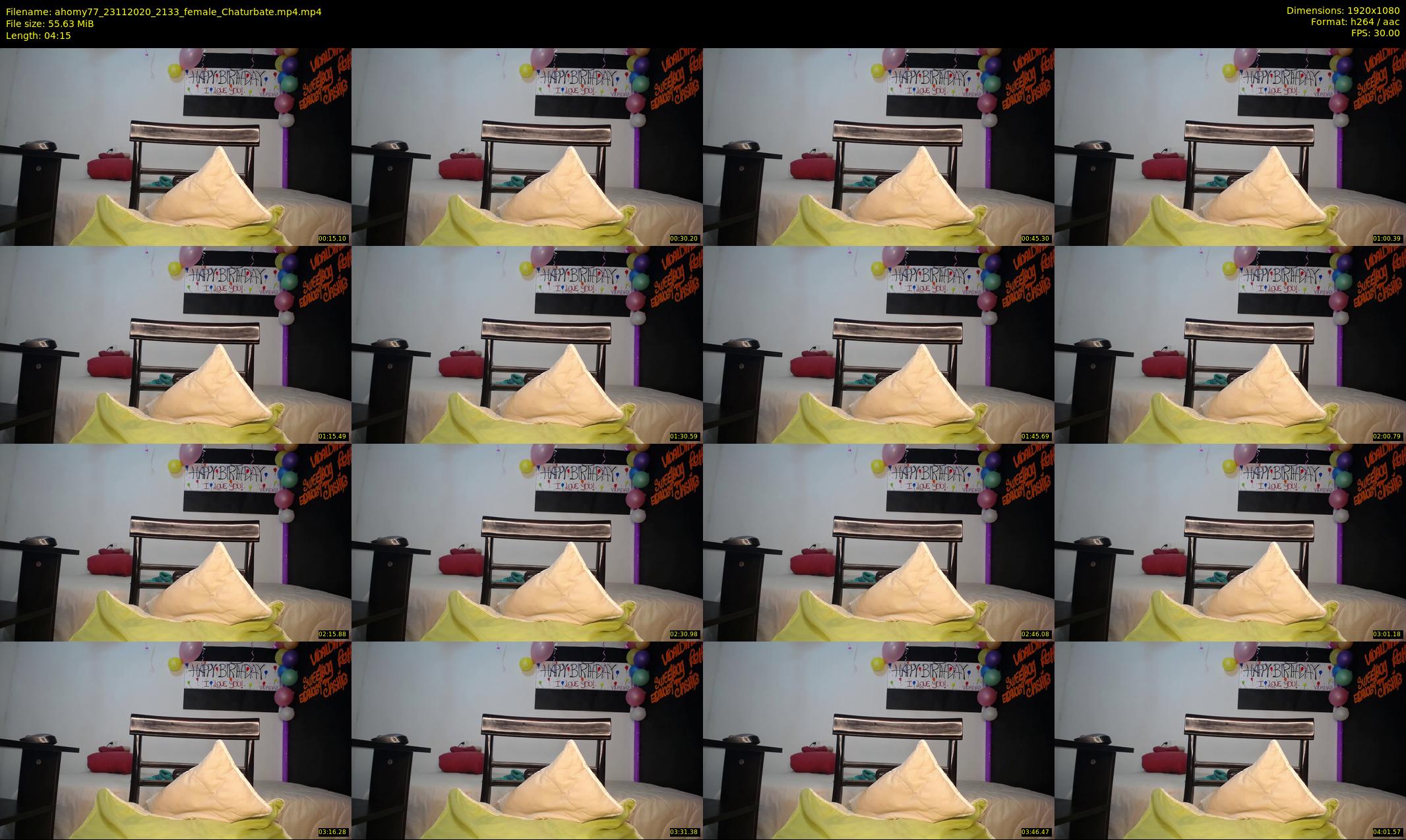 ahomy77 — 5 minute Chaturbate female cam show recording, 1080p, Nov 23, 2020