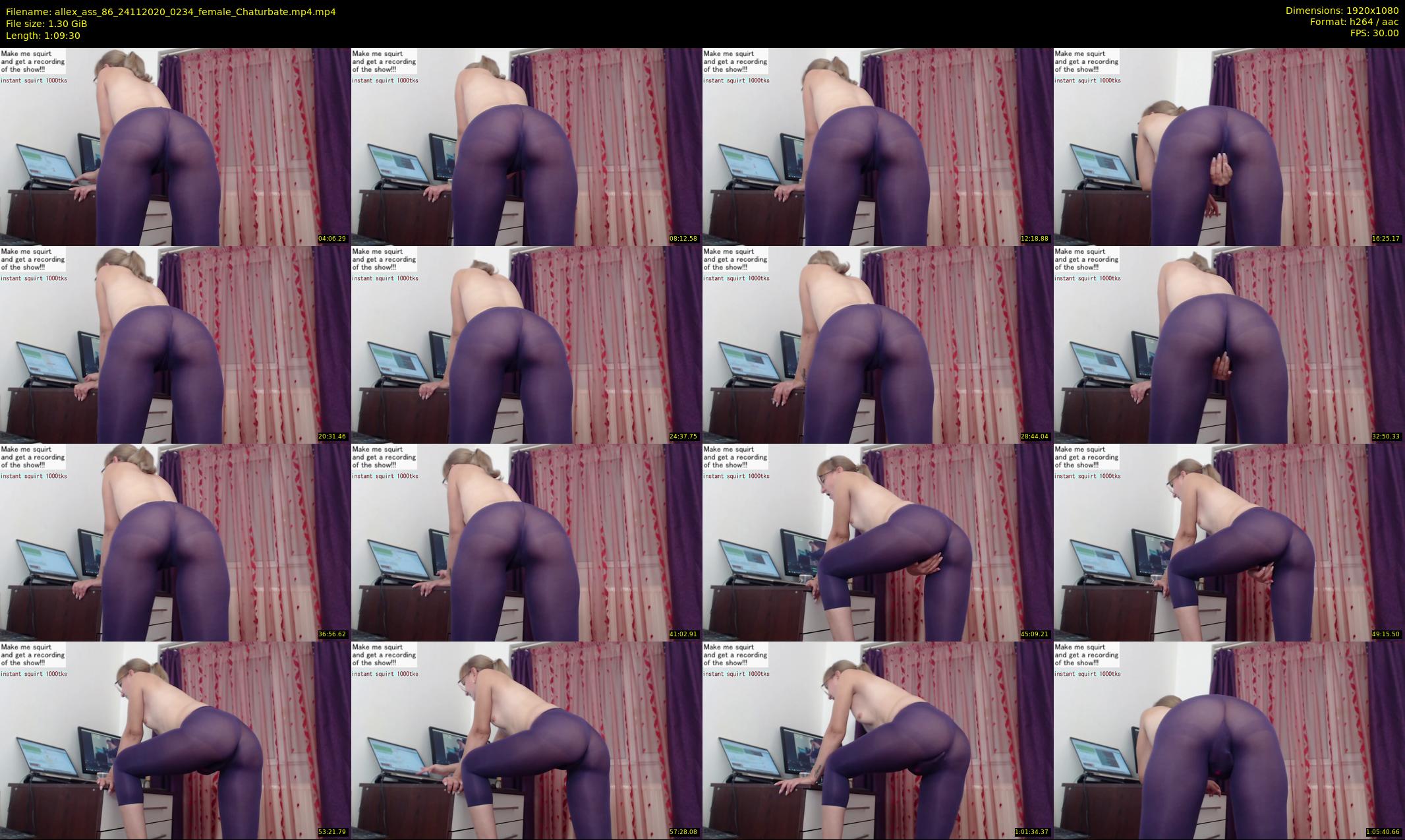allex_ass_86 — 70 minute Chaturbate female cam show recording, 1080p, Nov 24, 2020