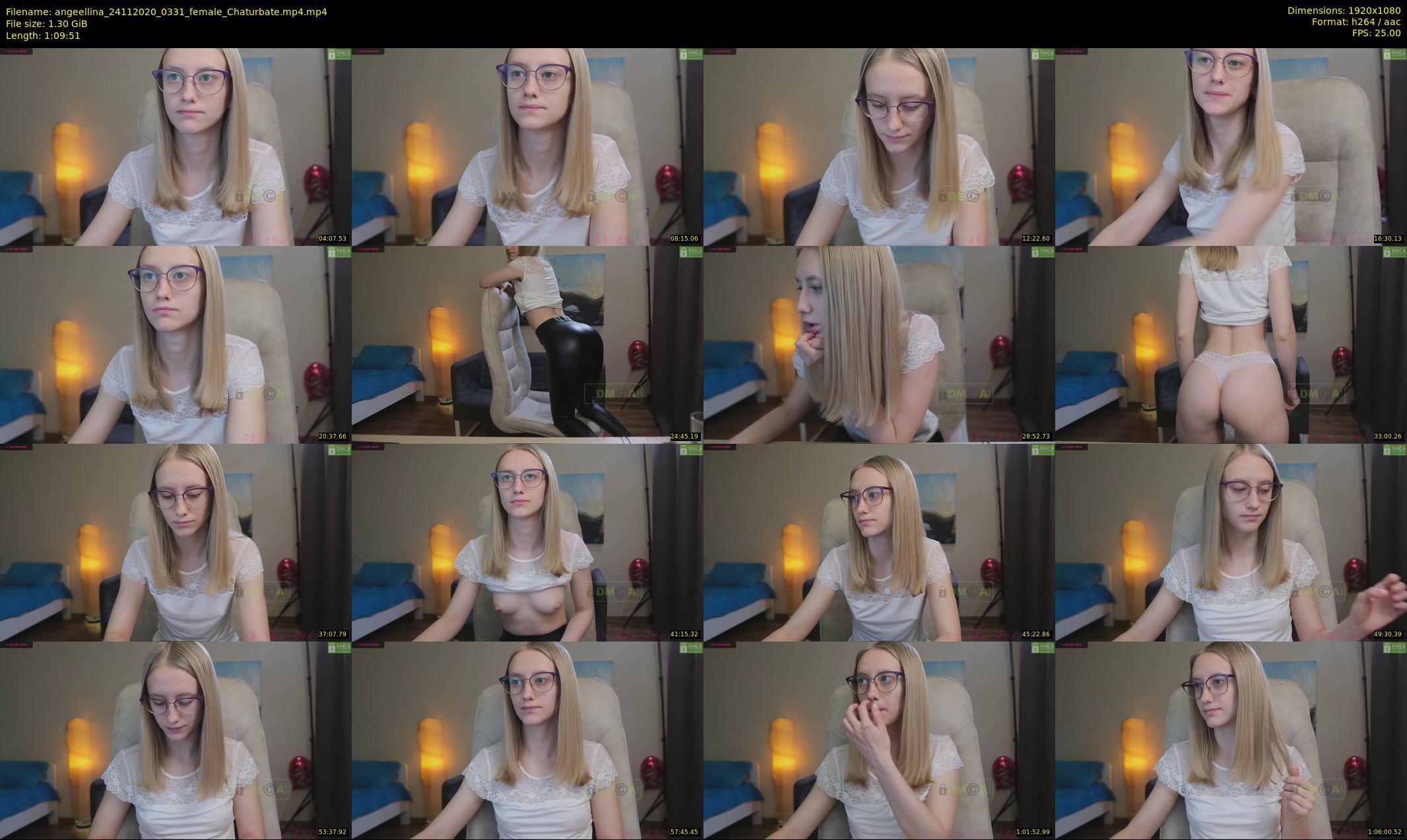 angeellina — 70 minute Chaturbate female cam show recording, 1080p, Nov 24, 2020