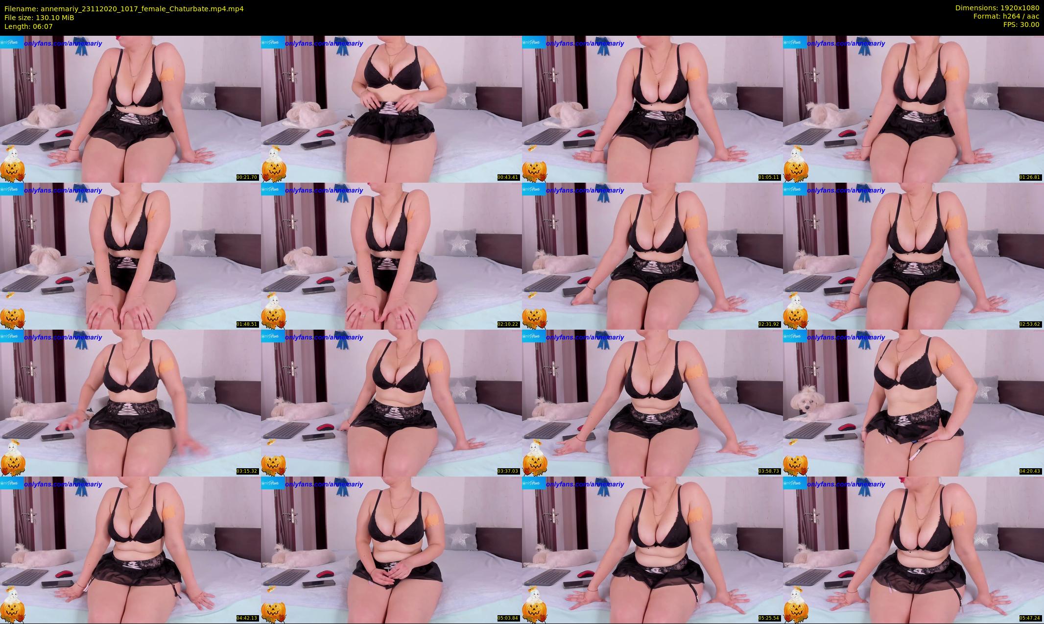 annemariy — 7 minute Chaturbate female cam show recording, 1080p, Nov 23, 2020