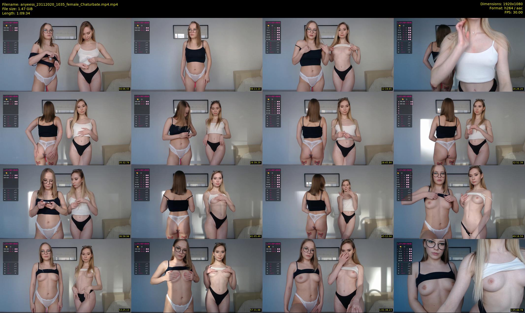 anyeess — 70 minute Chaturbate female cam show recording, 1080p, Nov 23, 2020