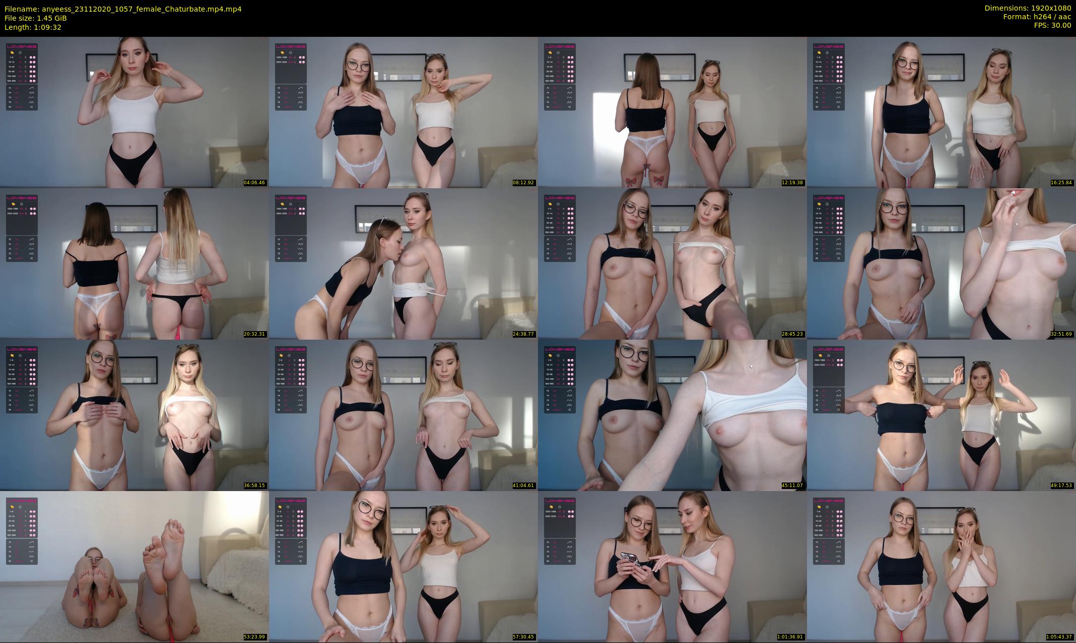anyeess — 70 minute Chaturbate female cam show recording, 1080p, Nov 23, 2020