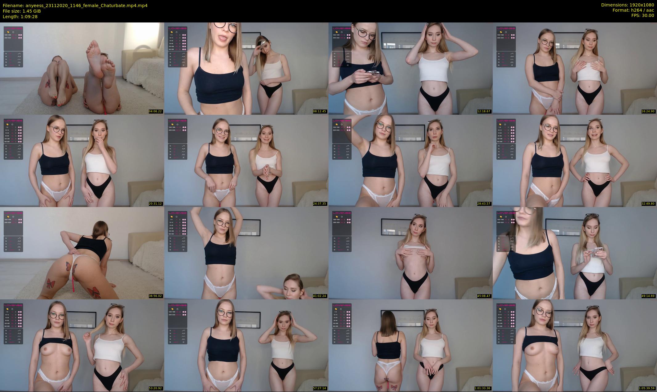 anyeess — 70 minute Chaturbate female cam show recording, 1080p, Nov 23, 2020