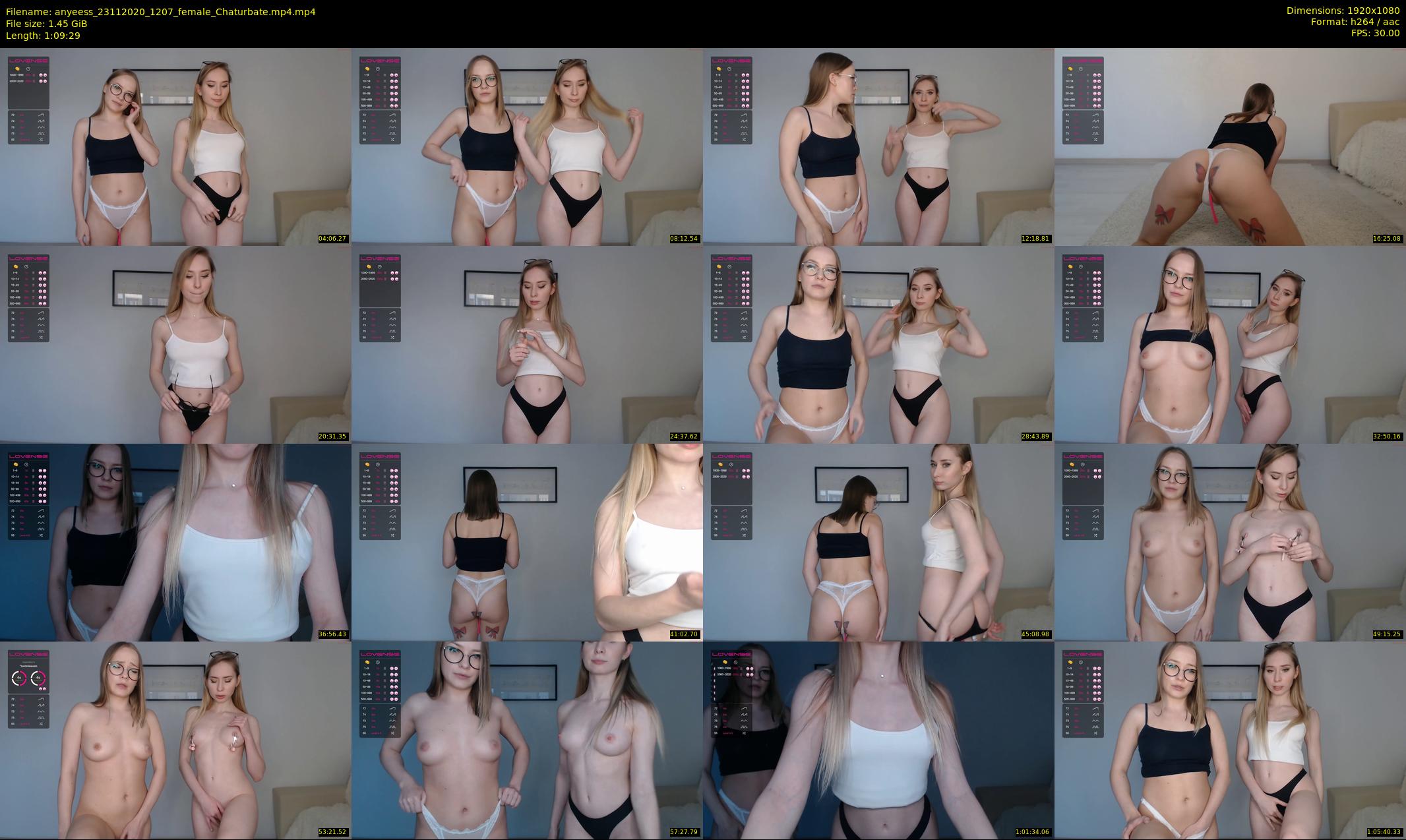 anyeess — 70 minute Chaturbate female cam show recording, 1080p, Nov 23, 2020