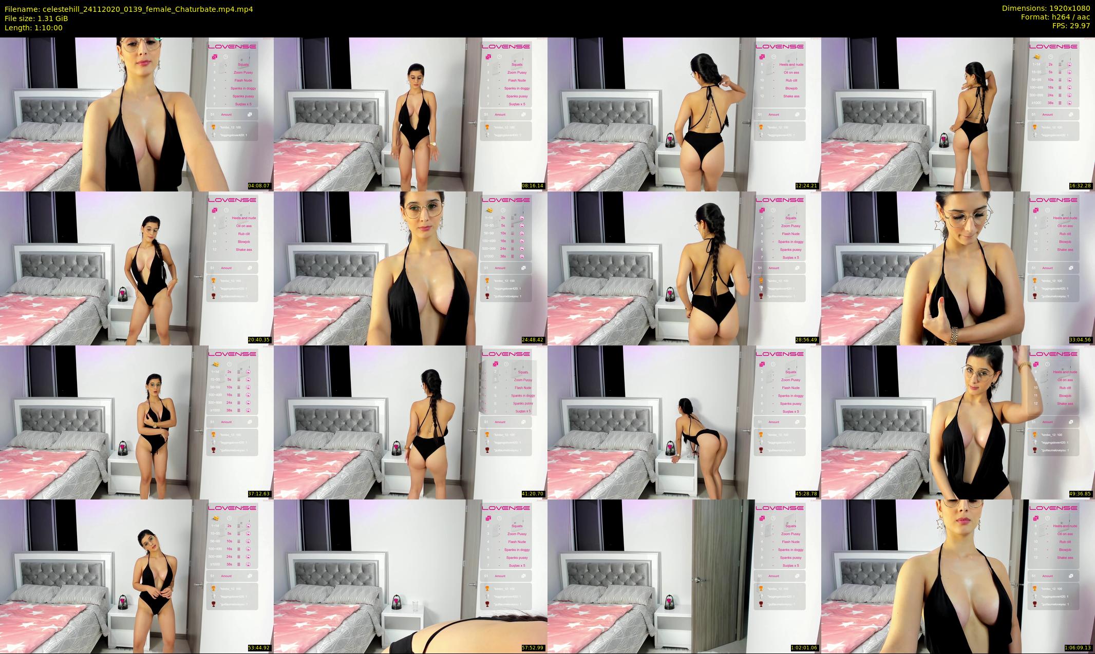 celestehill — 70 minute Chaturbate female cam show recording, 1080p, Nov 24, 2020