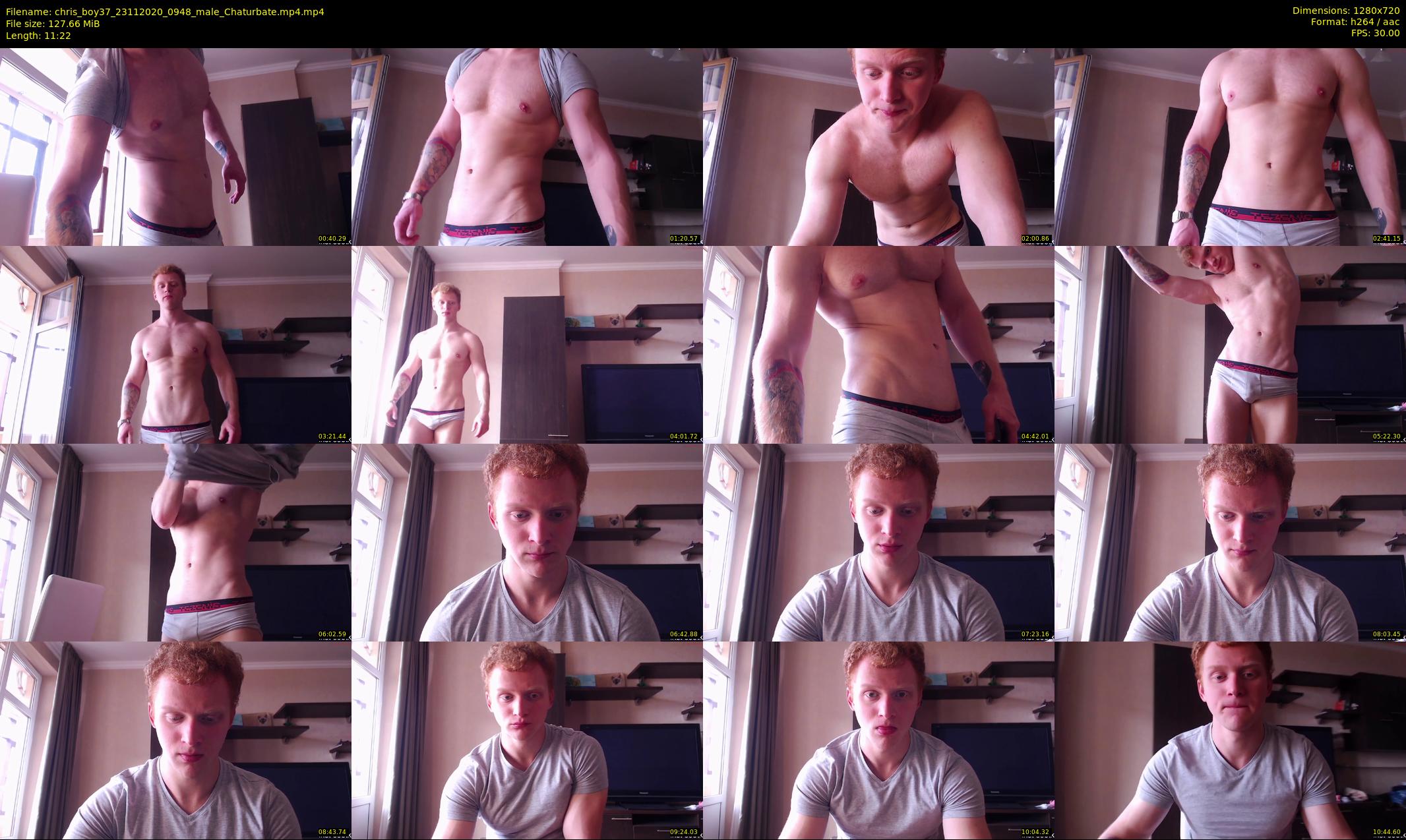 chris_boy37 — 12 minute Chaturbate male cam show recording, 720p, Nov 23, 2020