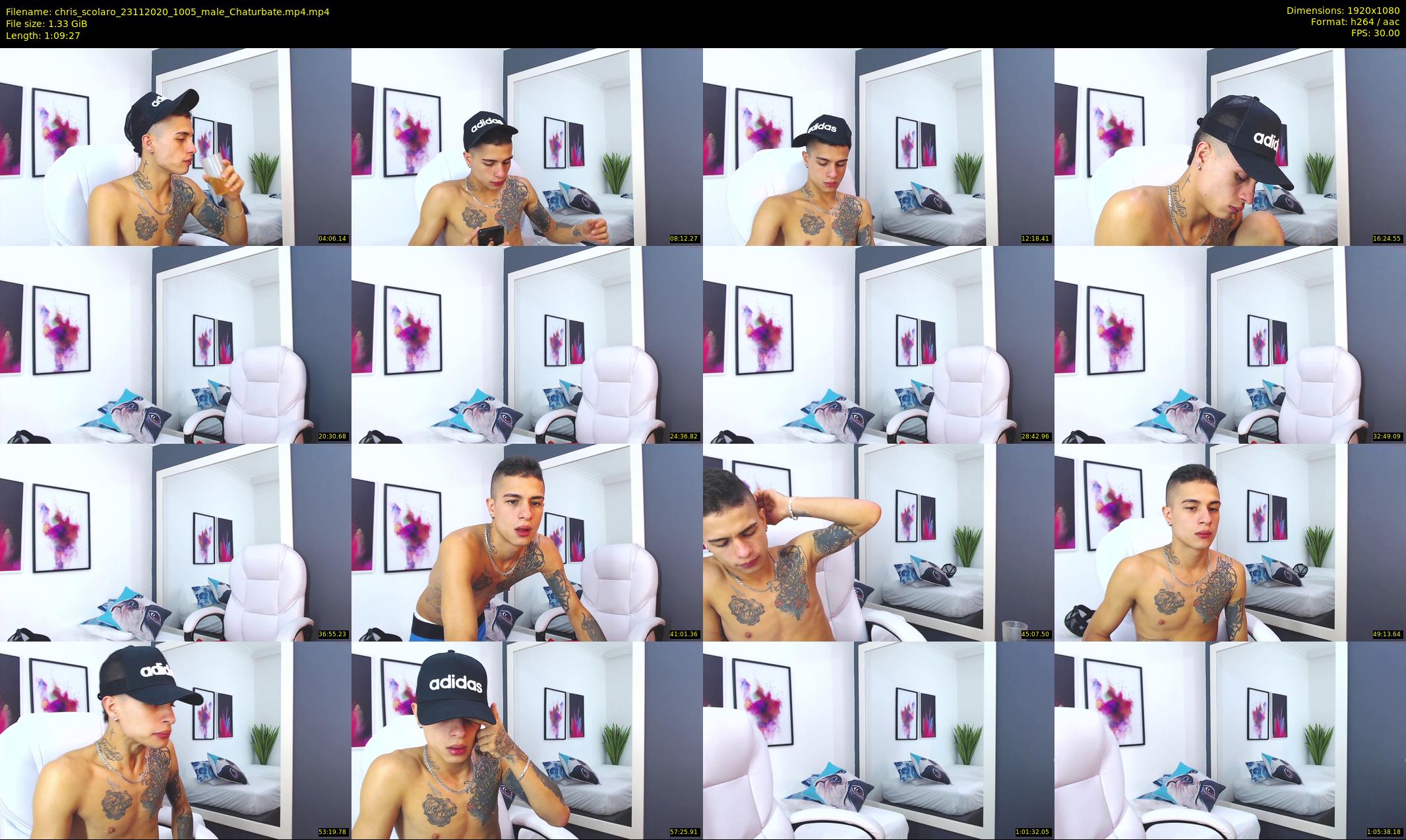 chris_scolaro — 70 minute Chaturbate male cam show recording, 1080p, Nov 23, 2020