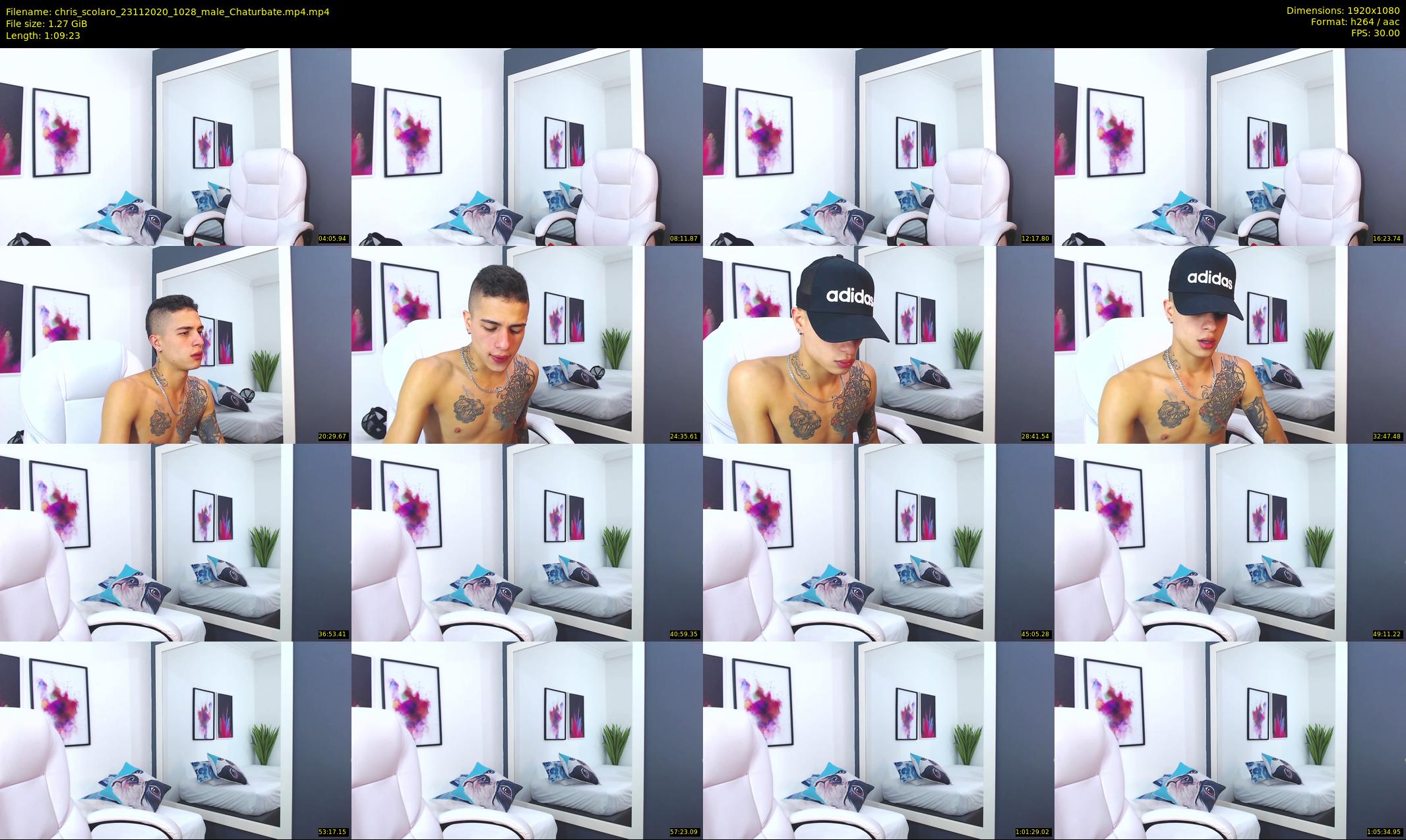 chris_scolaro — 70 minute Chaturbate male cam show recording, 1080p, Nov 23, 2020