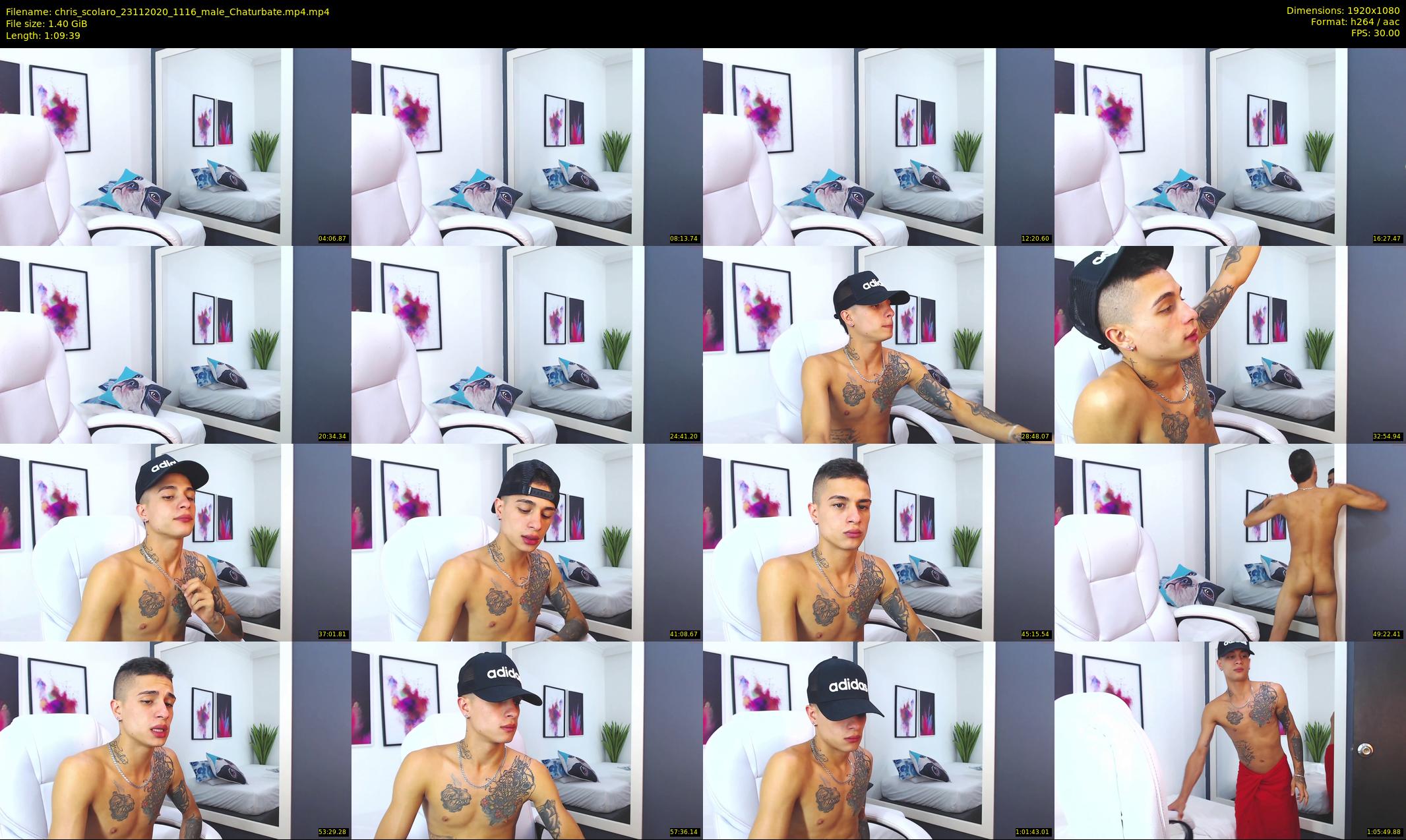 chris_scolaro — 70 minute Chaturbate male cam show recording, 1080p, Nov 23, 2020
