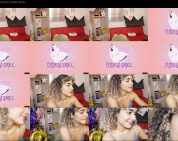curlydoll1 — 43 minute Chaturbate female cam show recording, 720p, Nov 24, 2020