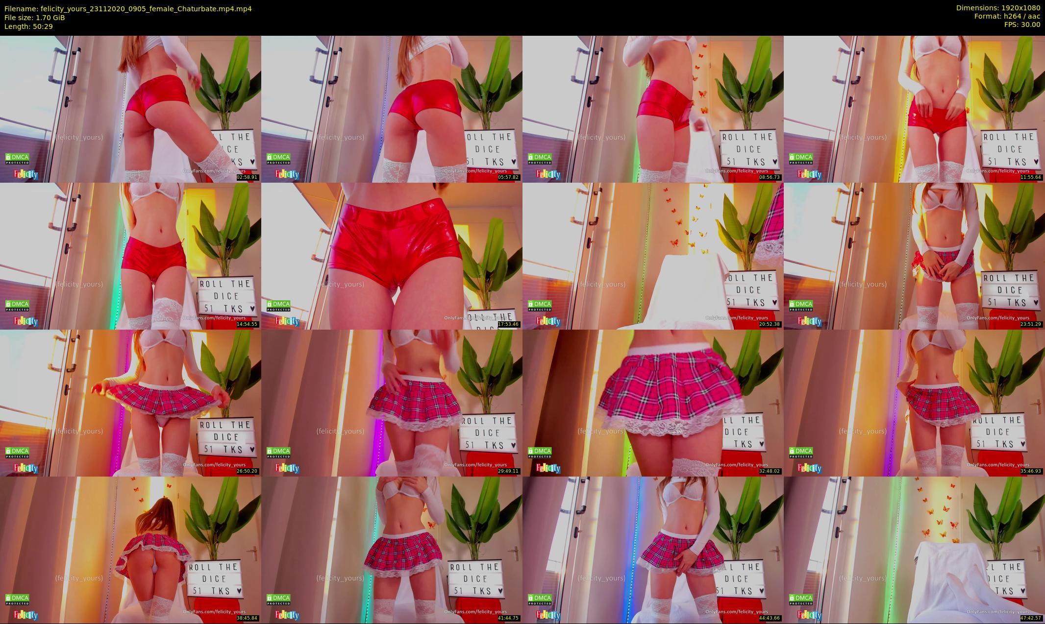 felicity_yours — 51 minute Chaturbate female cam show recording, 1080p, Nov 23, 2020