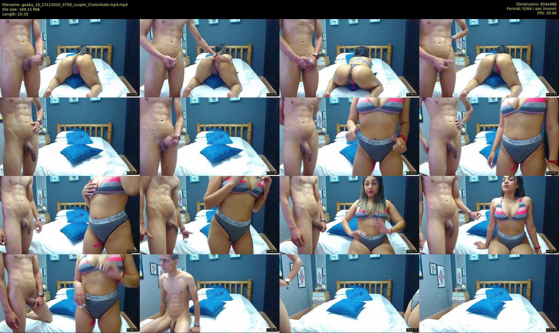 gaaby_18 — 21 minute Chaturbate couple cam show recording, 480p, Nov 23, 2020