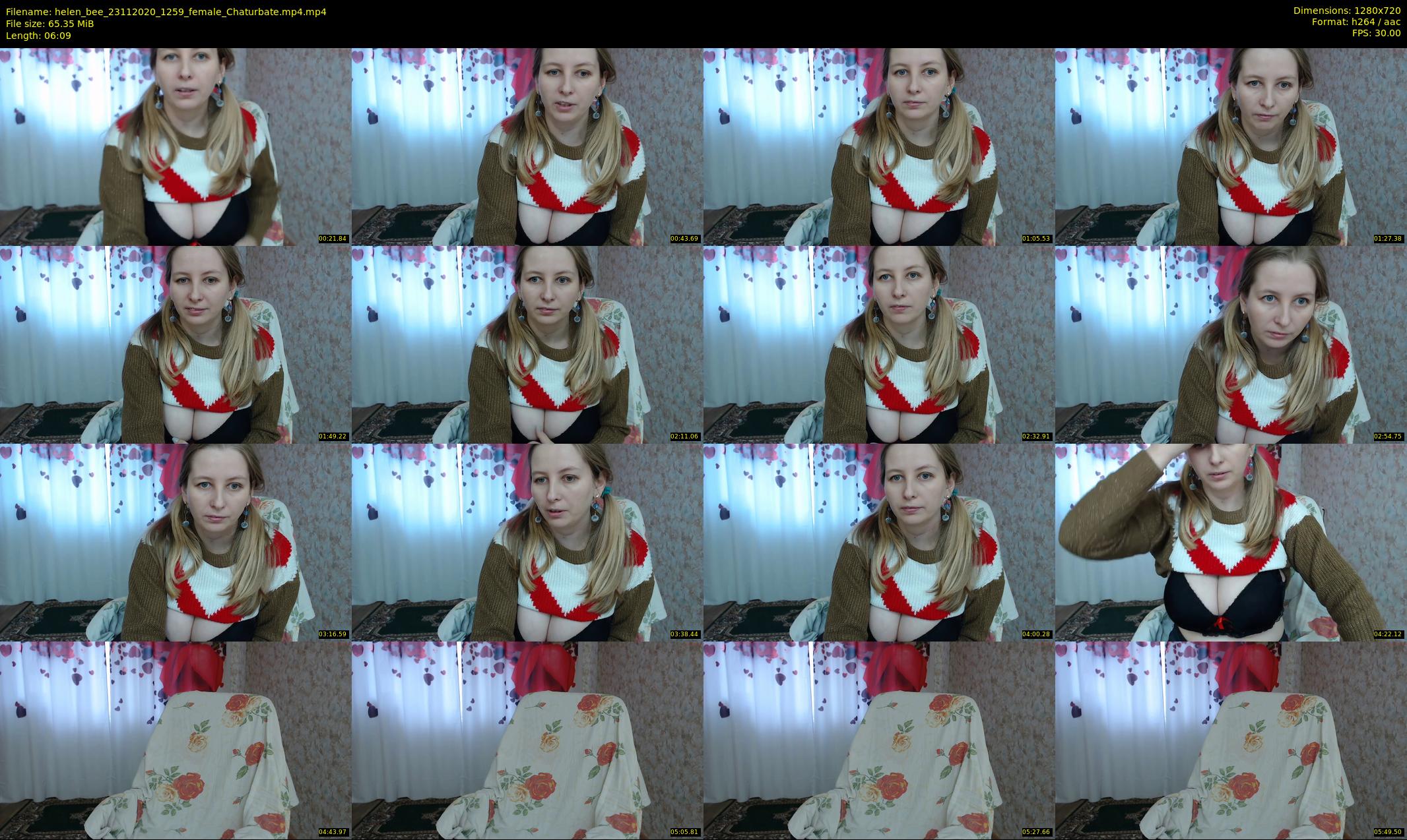 helen_bee — 7 minute Chaturbate female cam show recording, 720p, Nov 23, 2020