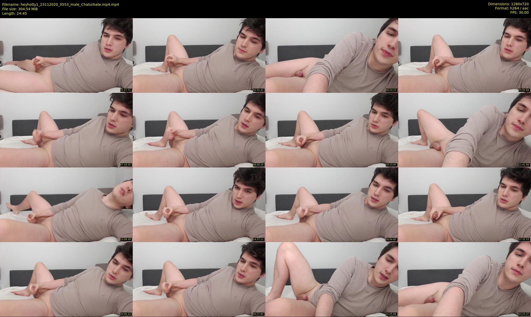 heyhotty1 — 25 minute Chaturbate male cam show recording, 720p, Nov 23, 2020