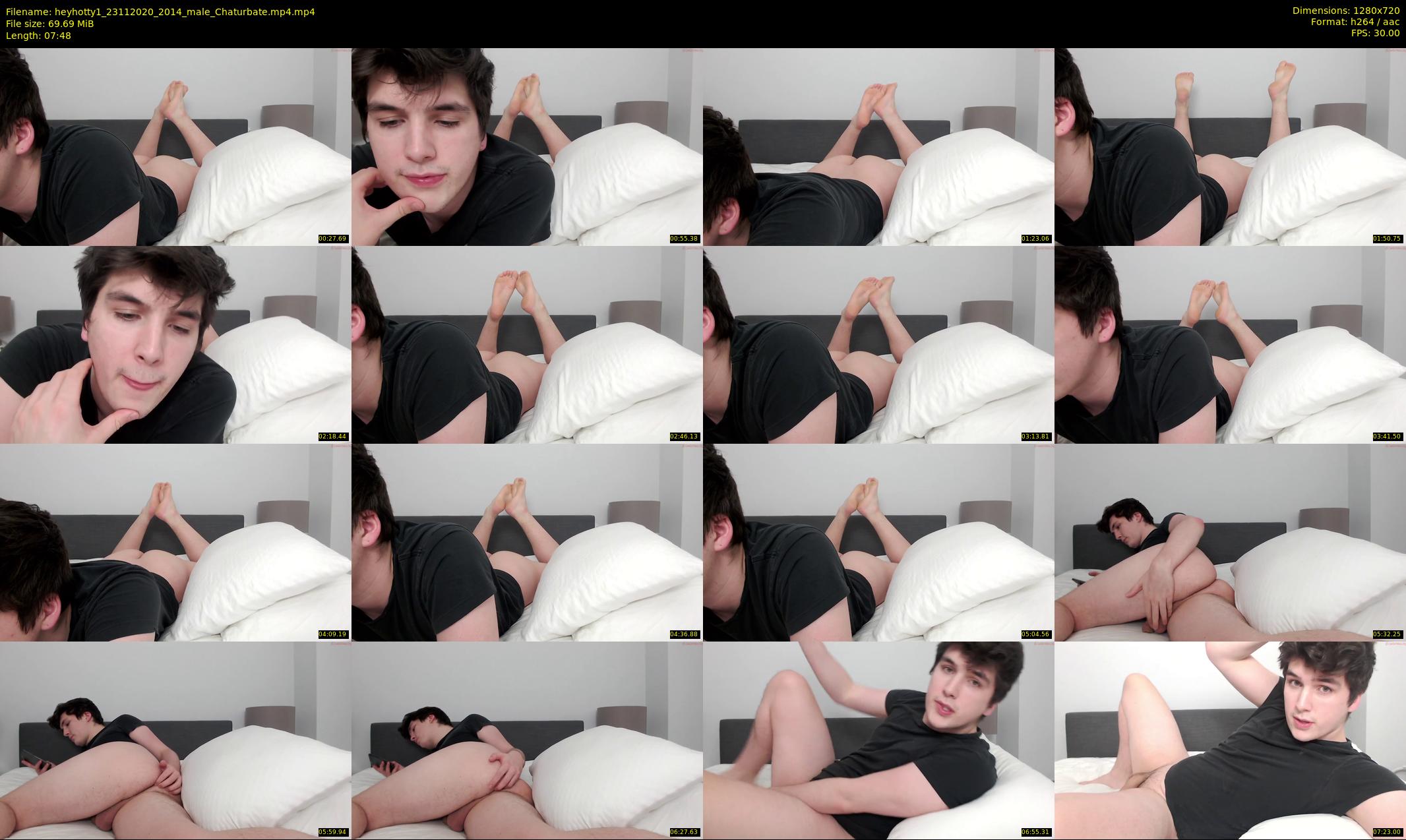 heyhotty1 — 8 minute Chaturbate male cam show recording, 720p, Nov 23, 2020