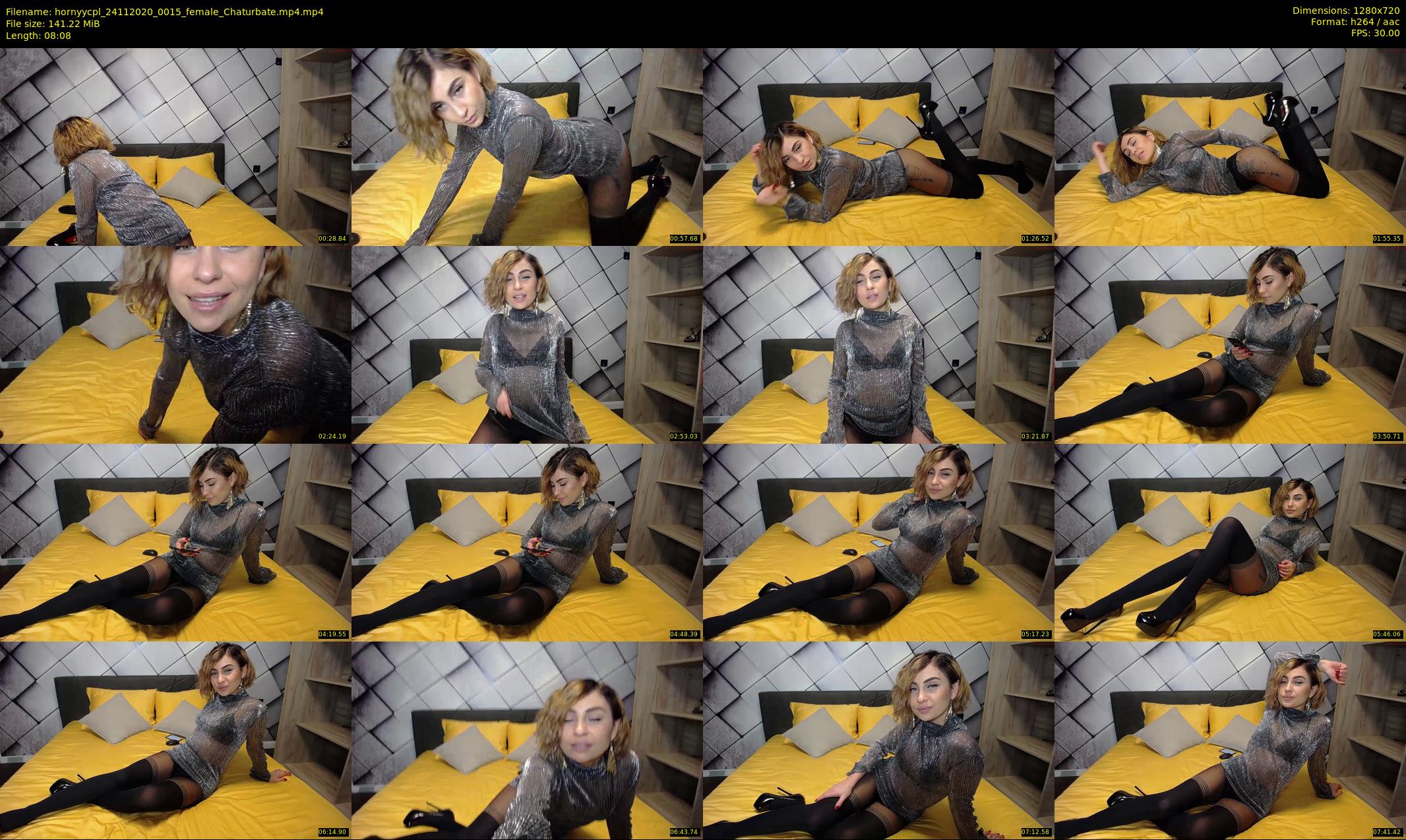 hornyycpl — 9 minute Chaturbate couple cam show recording, 720p, Nov 24, 2020