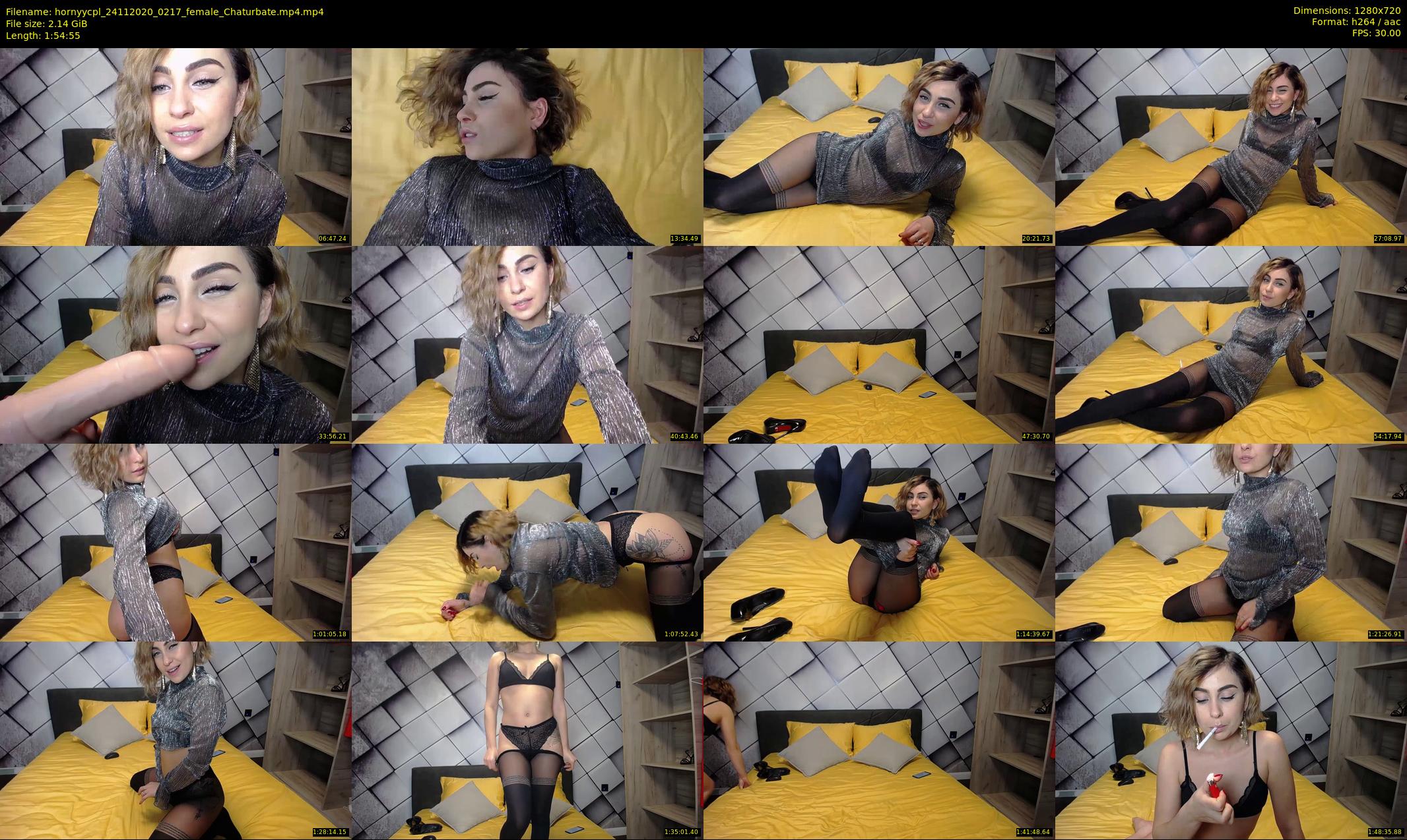 hornyycpl — 115 minute Chaturbate couple cam show recording, 720p, Nov 24, 2020