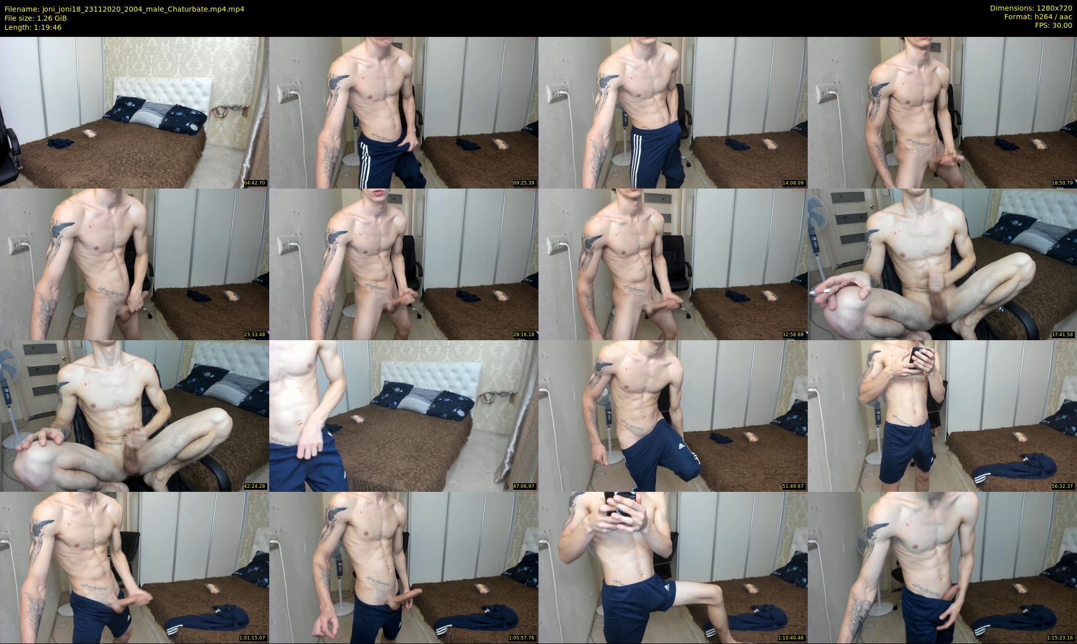 joni_joni18 — 80 minute Chaturbate male cam show recording, 720p, Nov 23, 2020