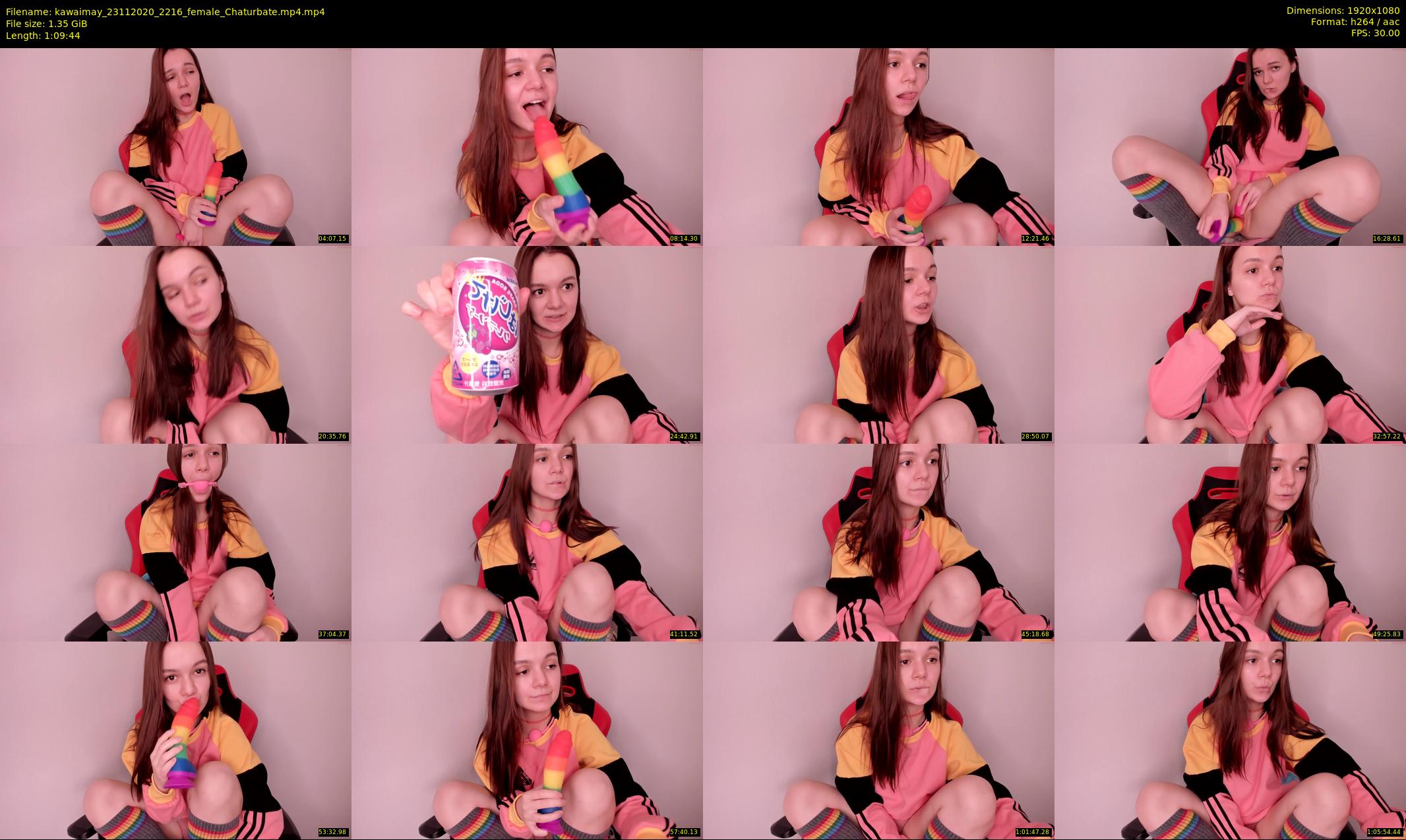 kawaimay — 70 minute Chaturbate female cam show recording, 1080p, Nov 23, 2020