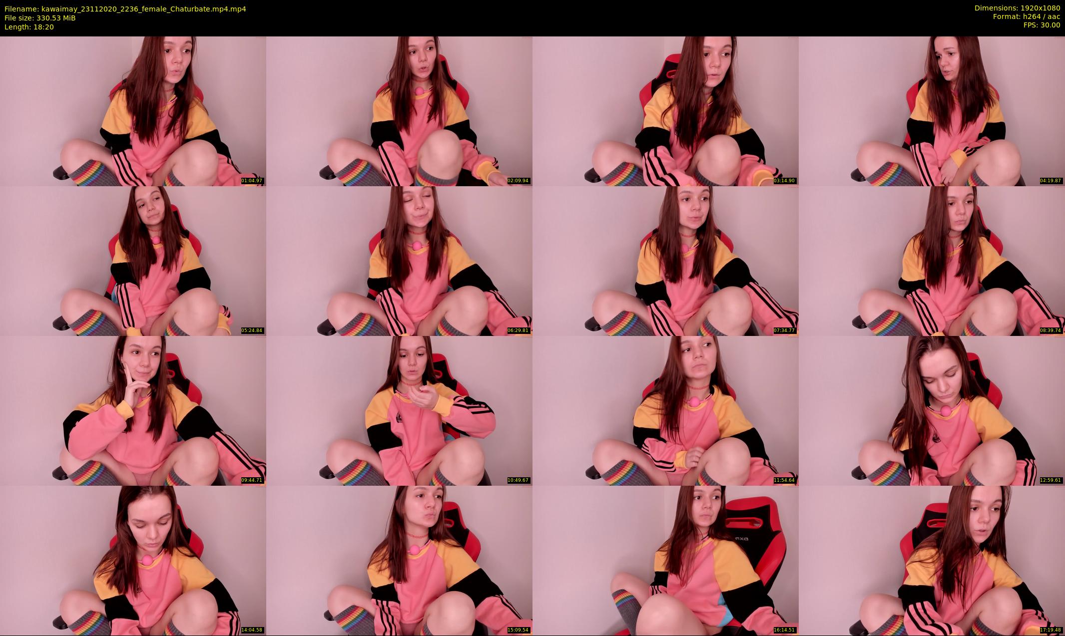 kawaimay — 19 minute Chaturbate female cam show recording, 1080p, Nov 23, 2020