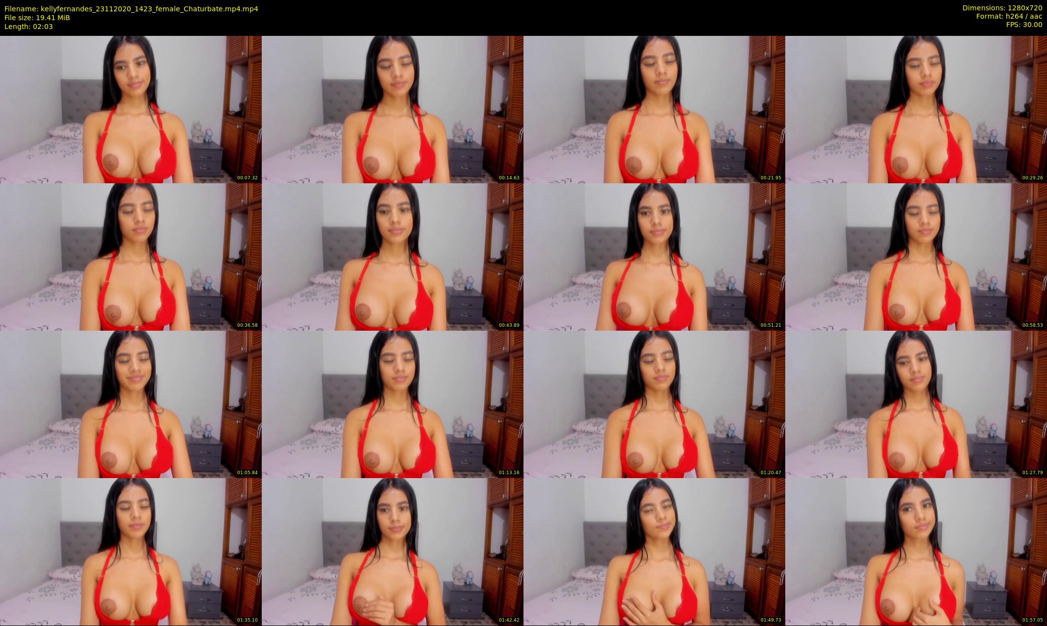 kellyfernandes — 3 minute Chaturbate female cam show recording, 720p, Nov 23, 2020