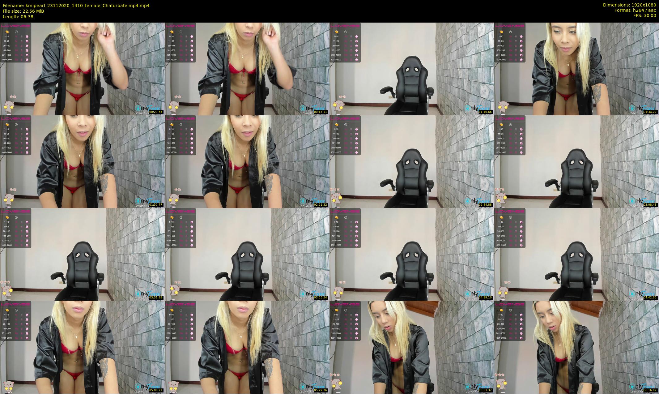 kmipearl — 7 minute Chaturbate female cam show recording, 1080p, Nov 23, 2020